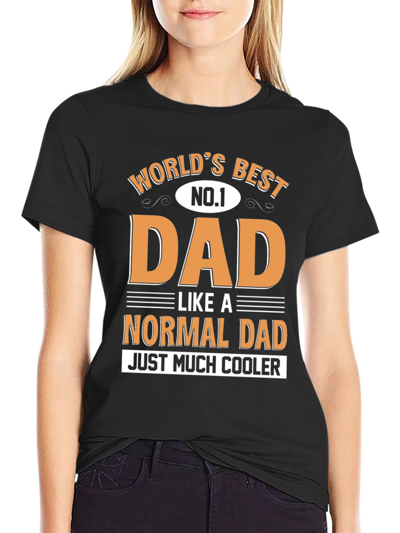 Camiseta Negra Día del Padre: El Mejor Papá
