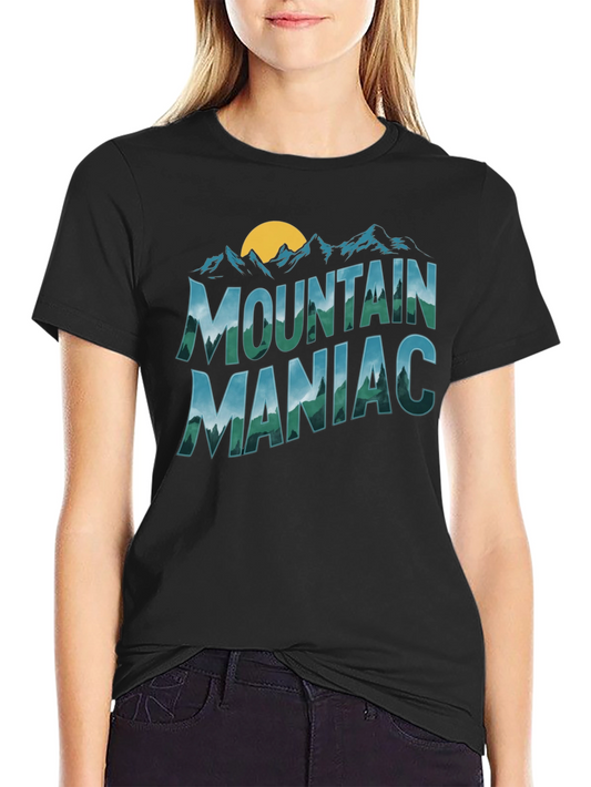 Camiseta Negra Mountain Maniac