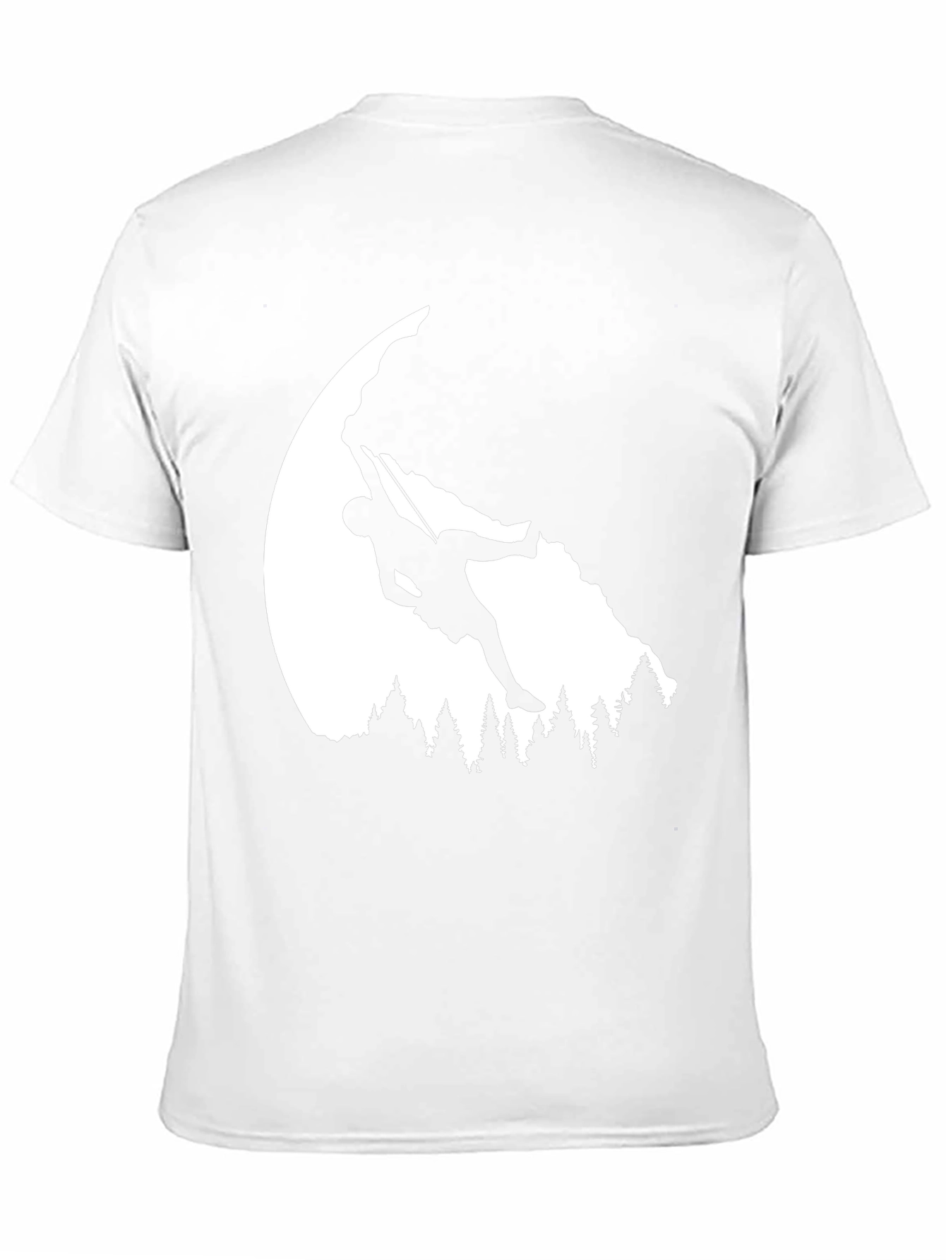 Camiseta Negra Escalada en Roca Aventura