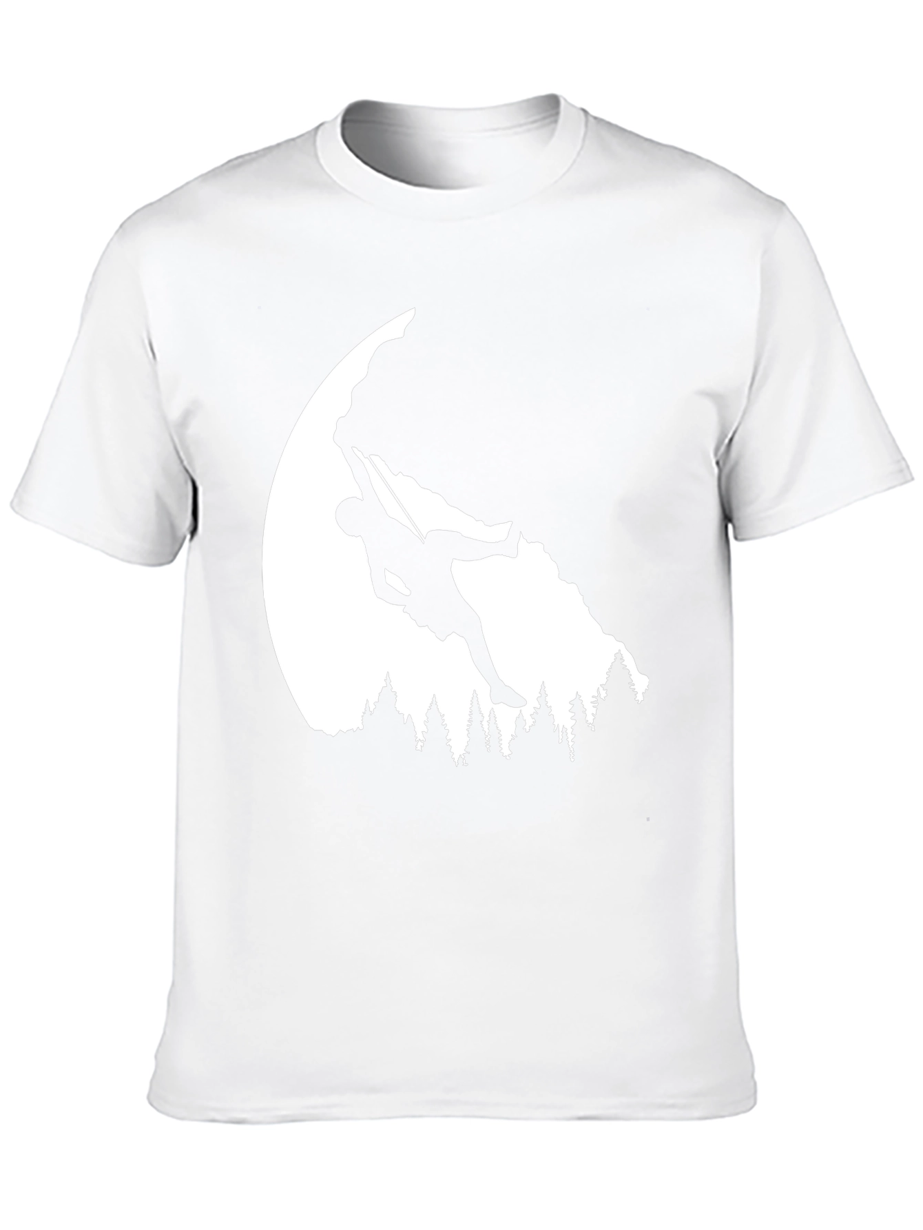 Camiseta Negra Escalada en Roca Aventura