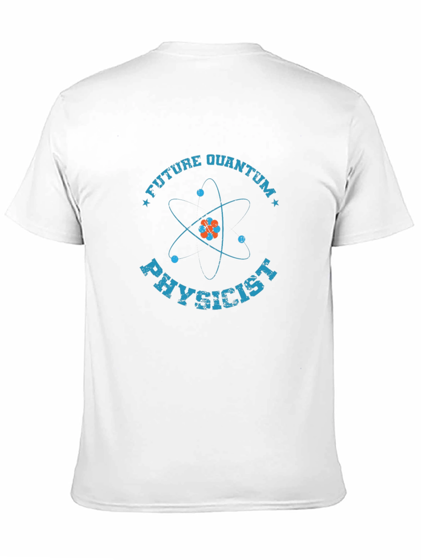 Camiseta Negra de Físico Cuántico Futuro
