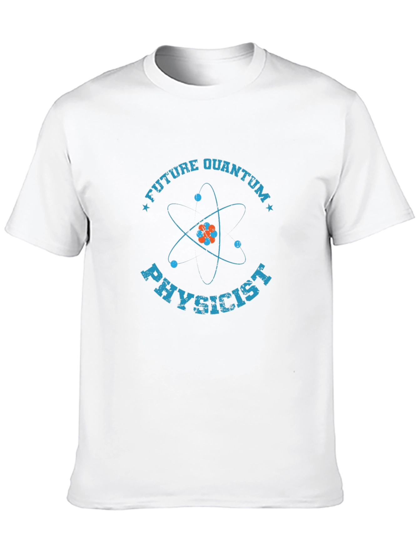 Camiseta Negra de Físico Cuántico Futuro