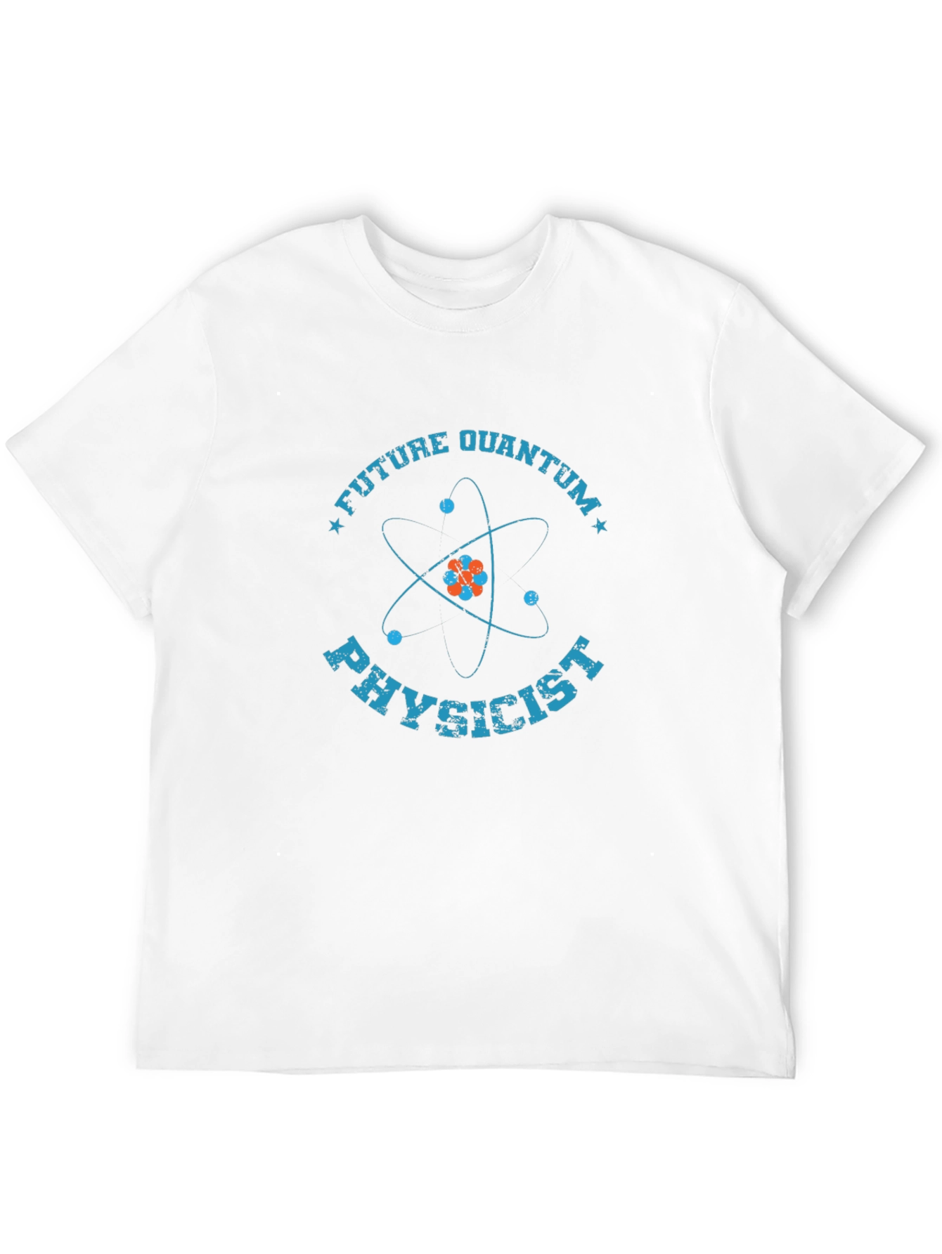 Camiseta Negra de Físico Cuántico Futuro