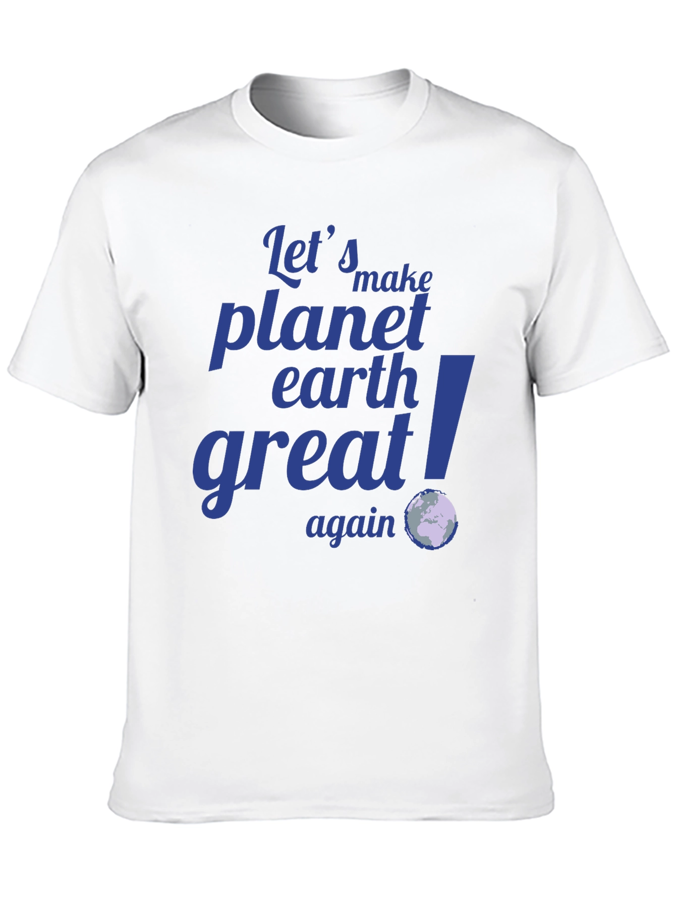 Camiseta Negra: Hagamos el Planeta Tierra Grandioso Otra Vez
