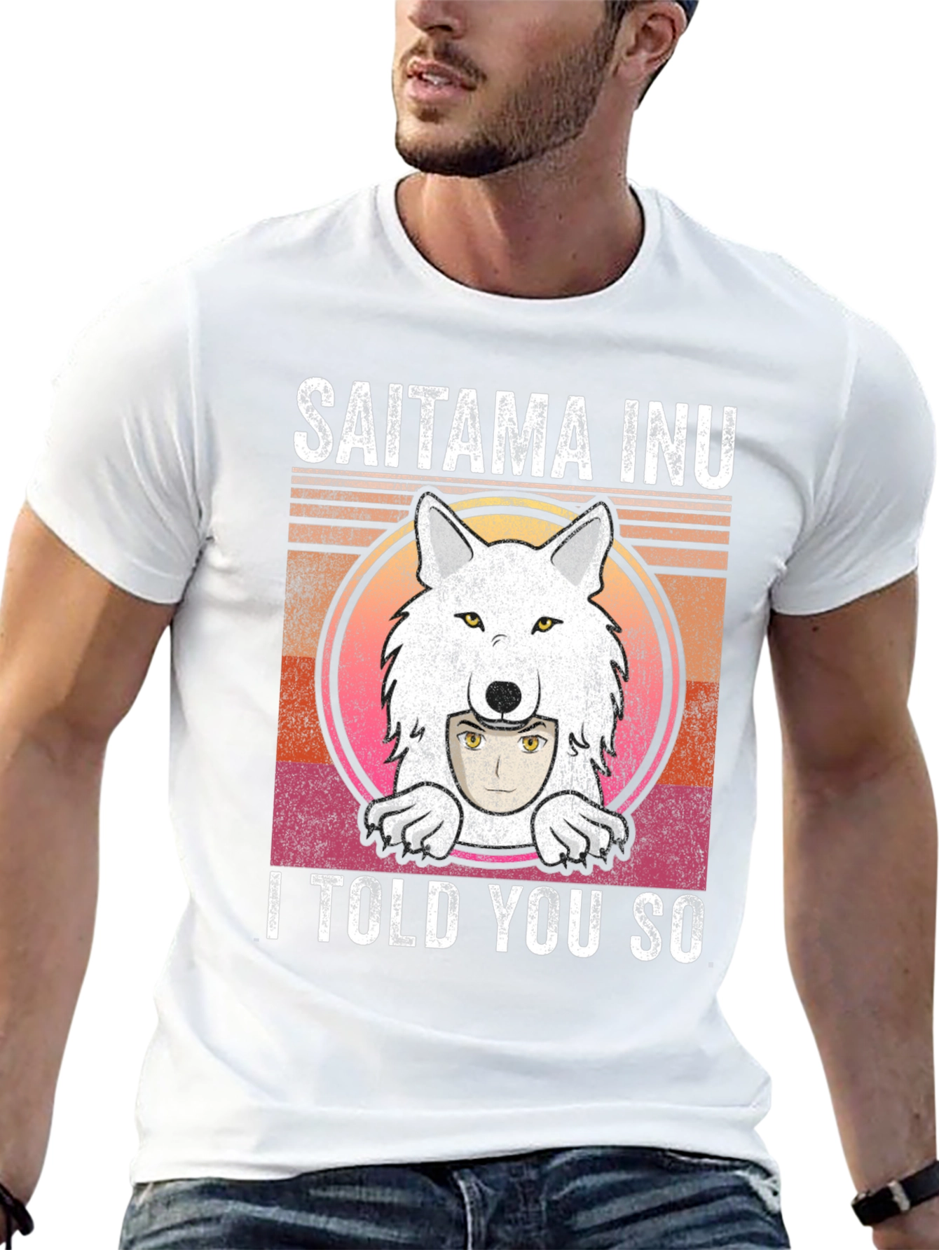 Camiseta Saitama Inu: ¡Te lo dije!