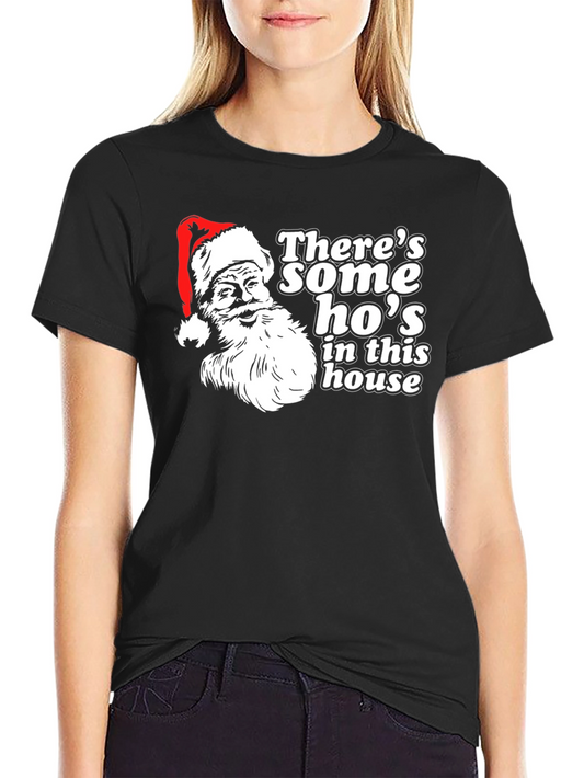 Camiseta Navideña Santa Claus - Hay Algunas Hos Aquí
