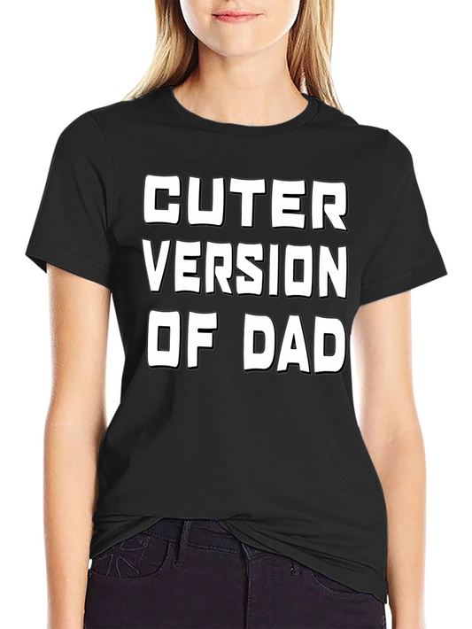 Camiseta Negra Versión Más Linda De Papá