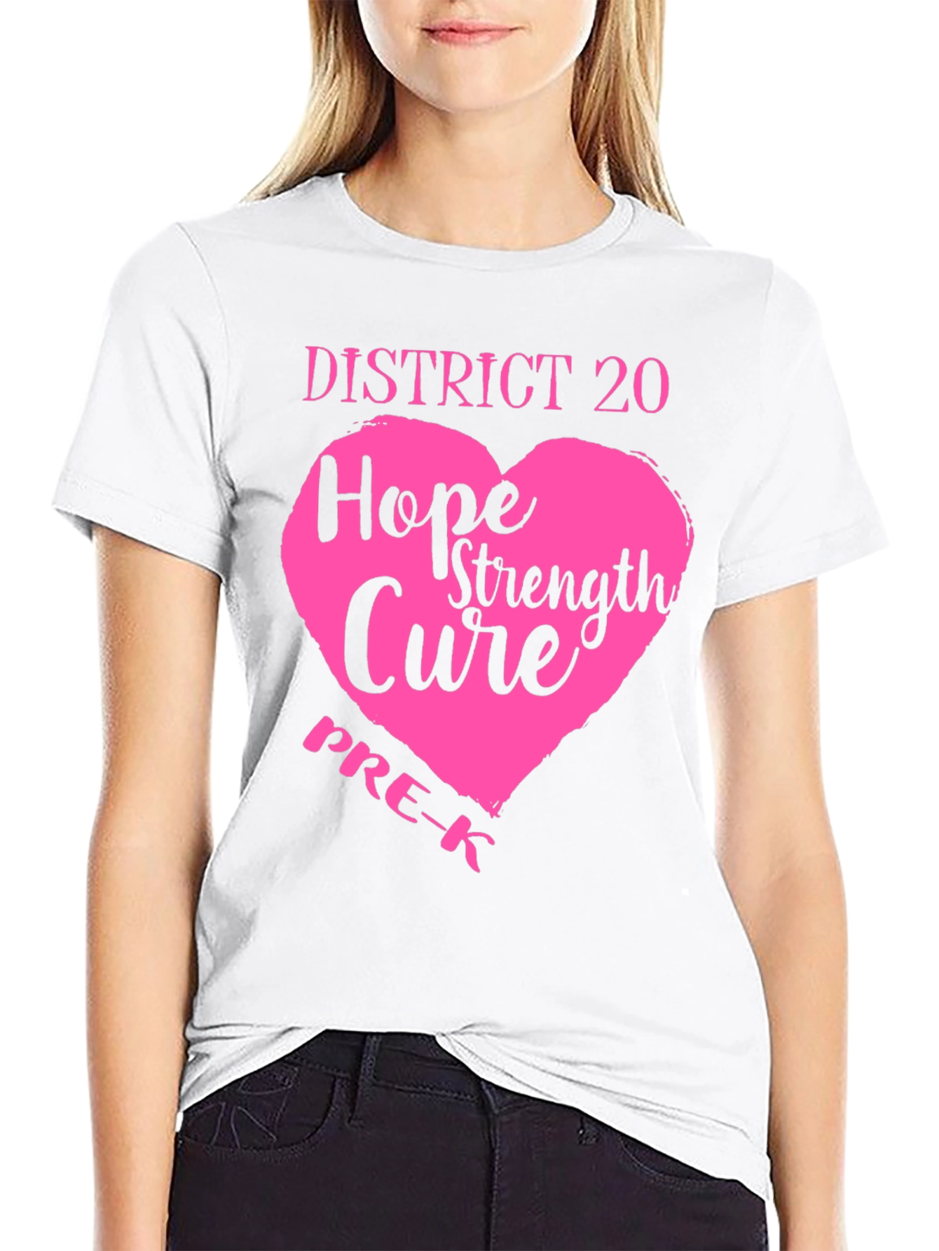 Camiseta Distrito 20 Esperanza Fuerza Cura