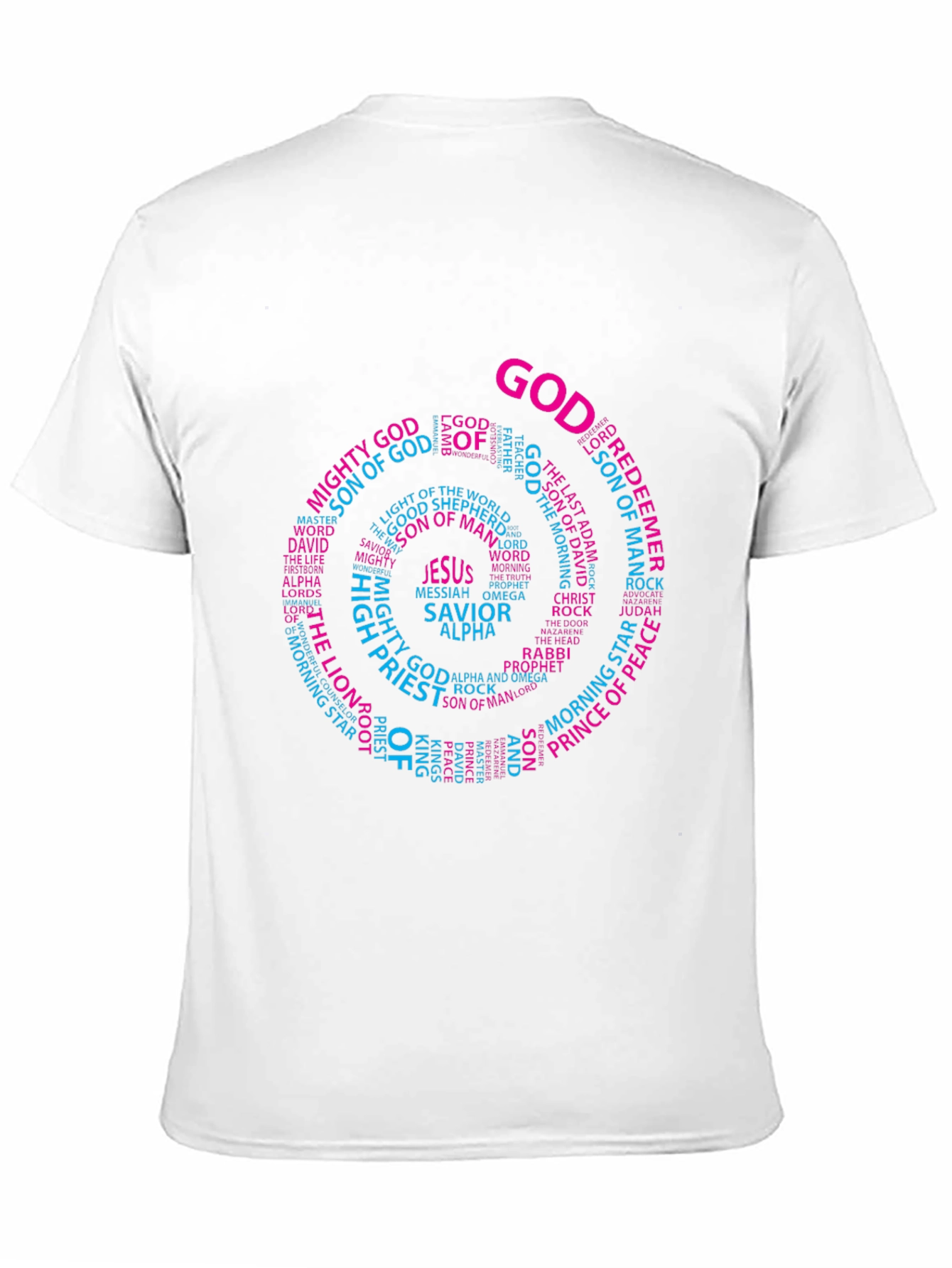 Camiseta Cristiana: Dios Jesús Salvador