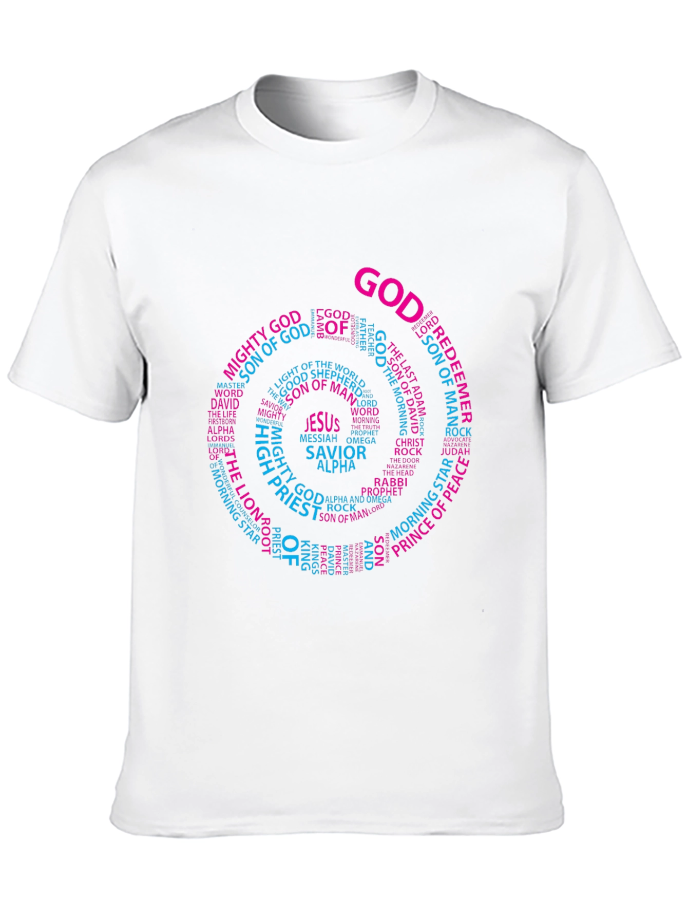 Camiseta Cristiana: Dios Jesús Salvador