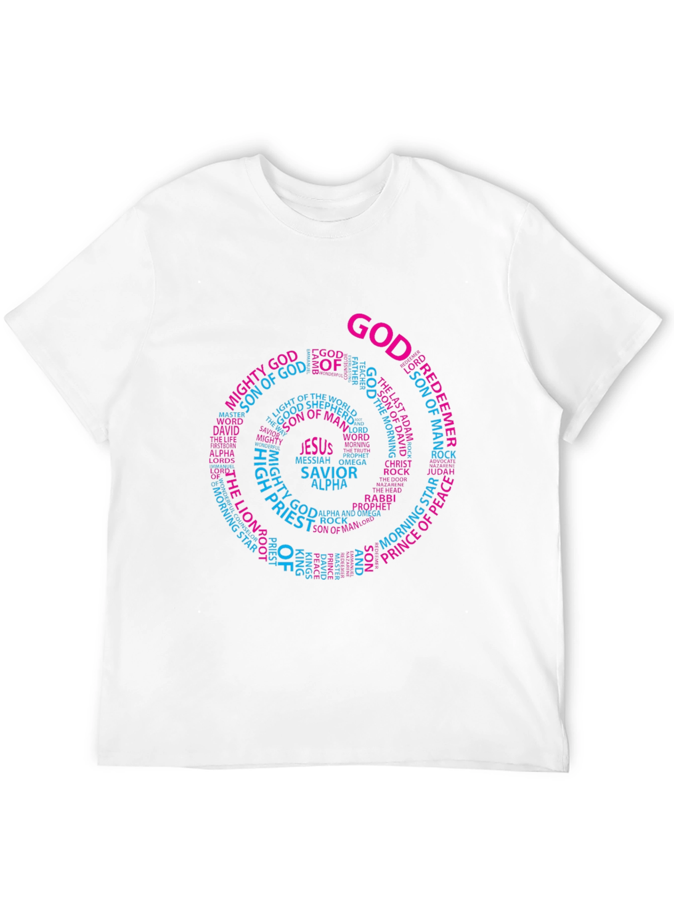 Camiseta Cristiana: Dios Jesús Salvador