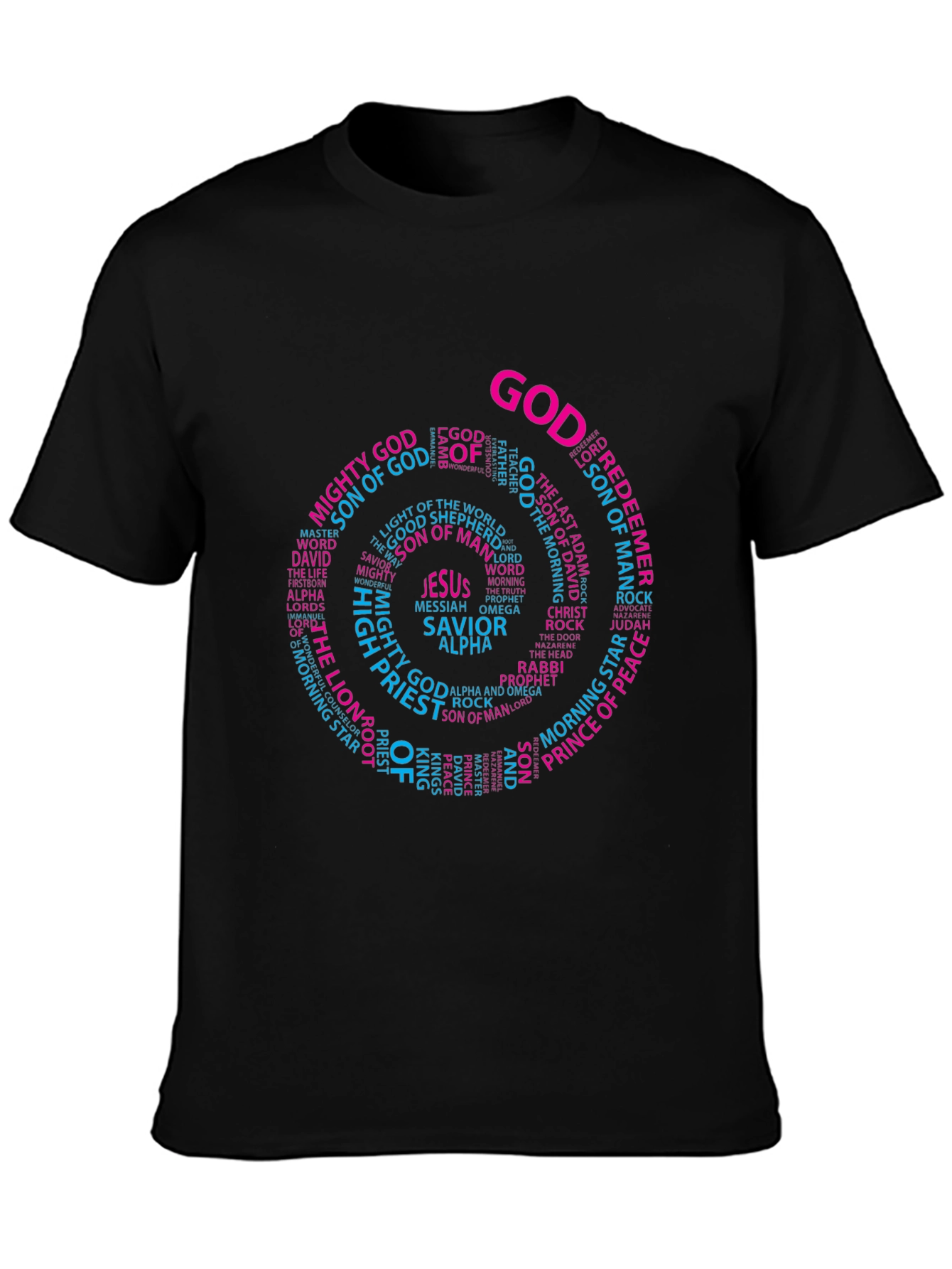 Camiseta Cristiana: Dios Jesús Salvador