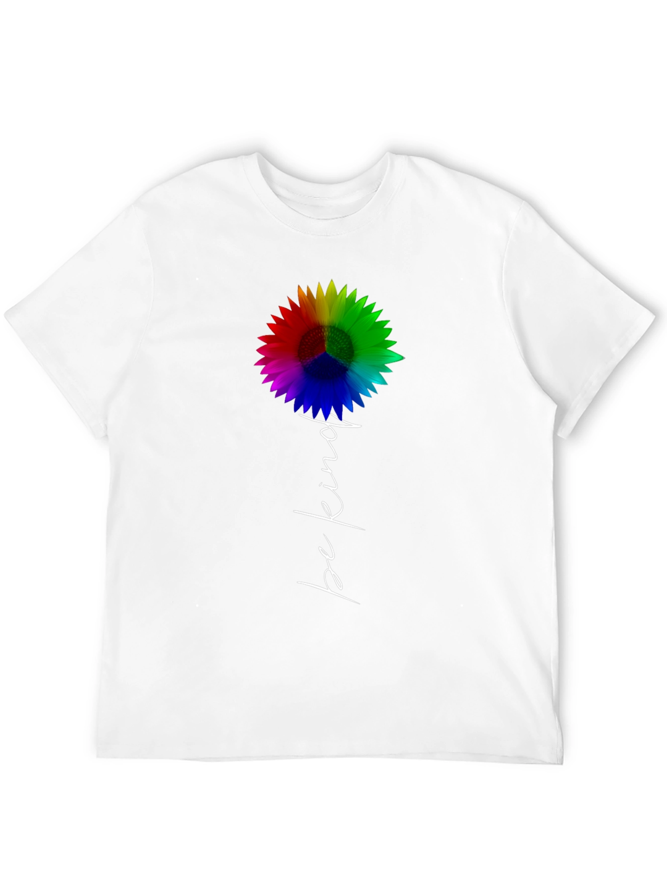 Camiseta Negra Girasol Sé Amable