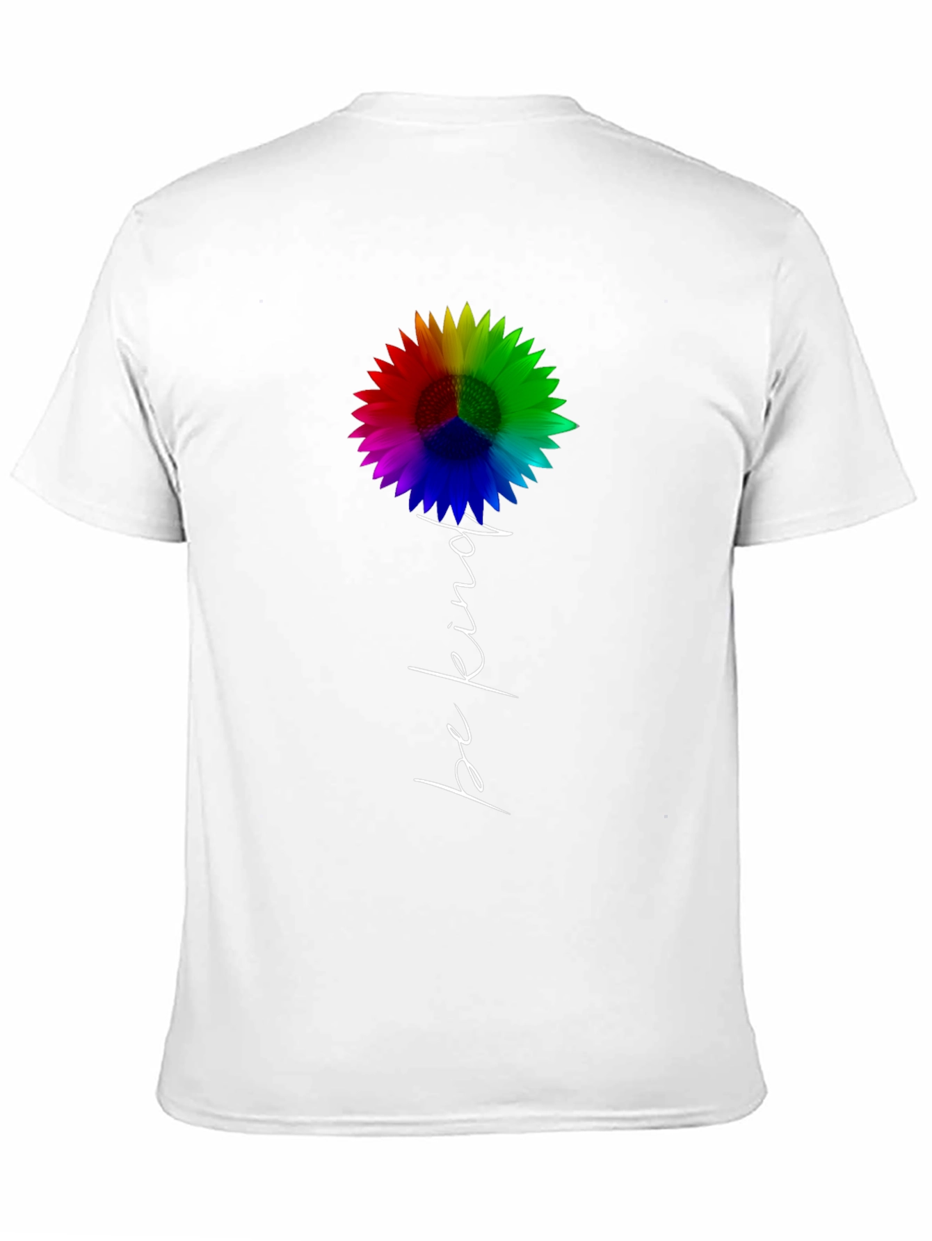 Camiseta Negra Girasol Sé Amable