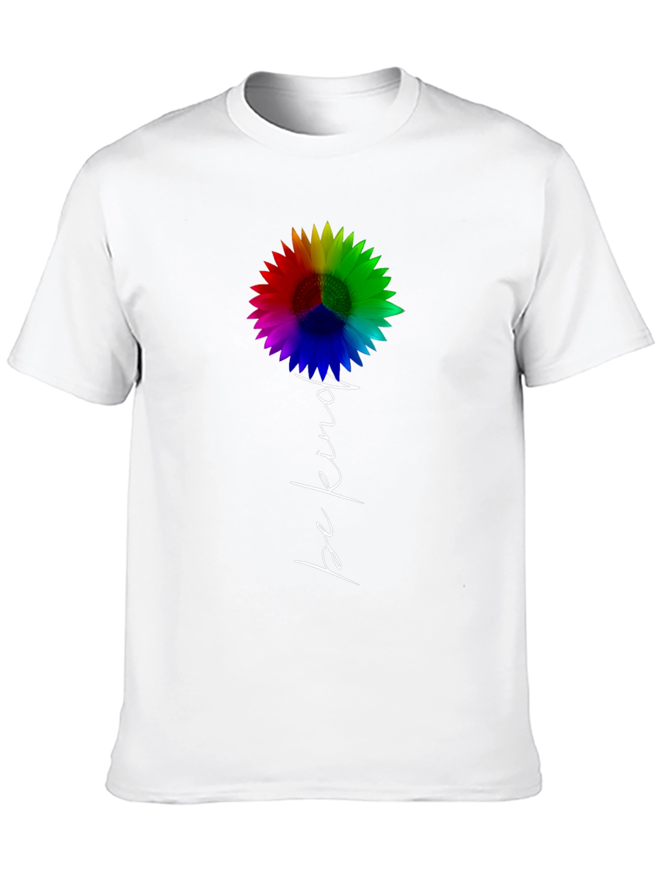 Camiseta Negra Girasol Sé Amable