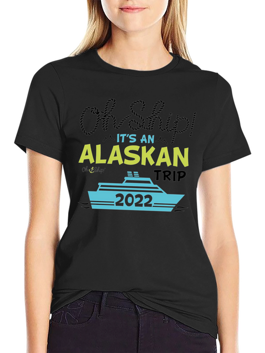 Camiseta Negra Crucero Alaska 2022