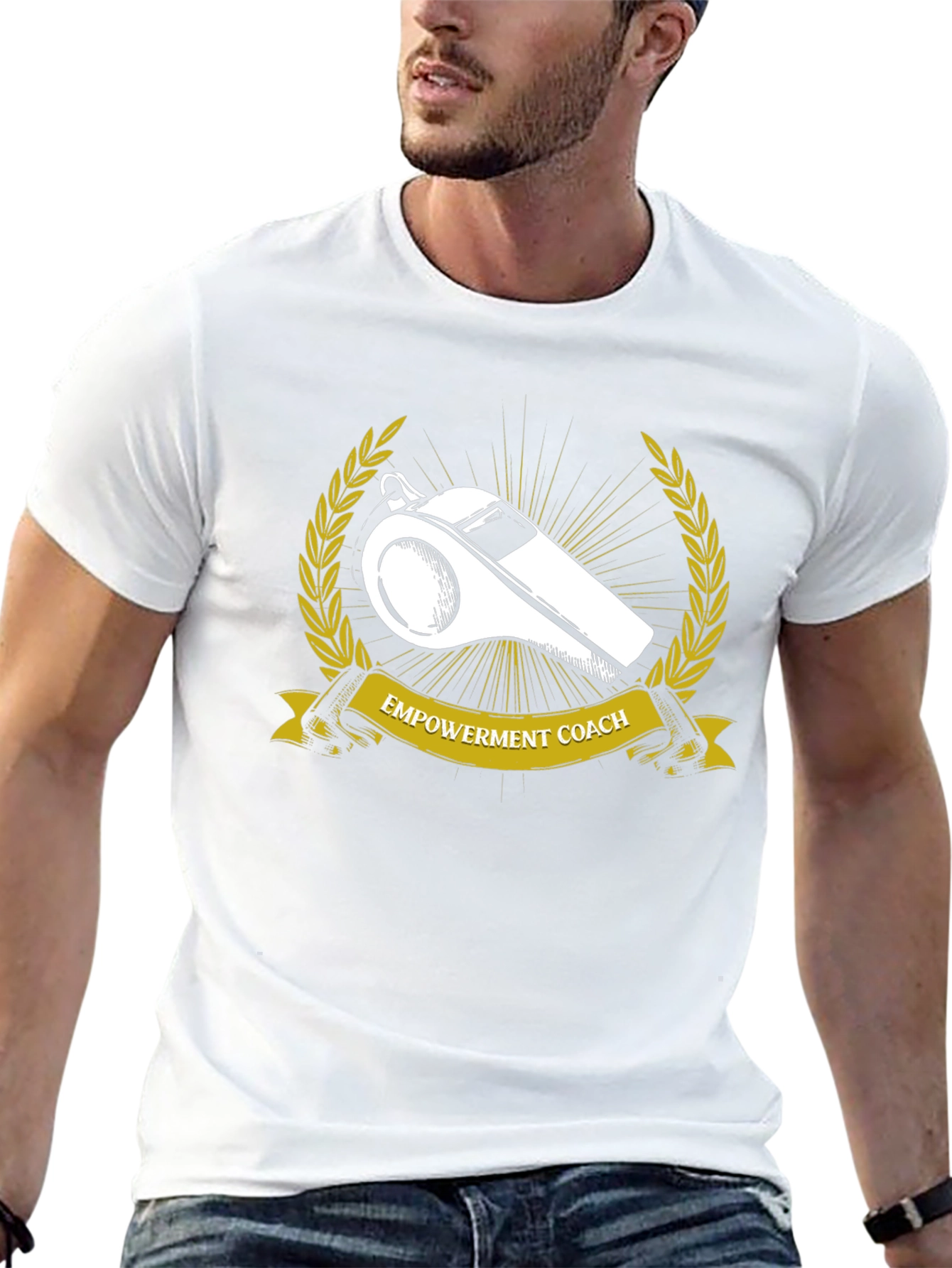 Camiseta Negra: Entrenador de Empoderamiento