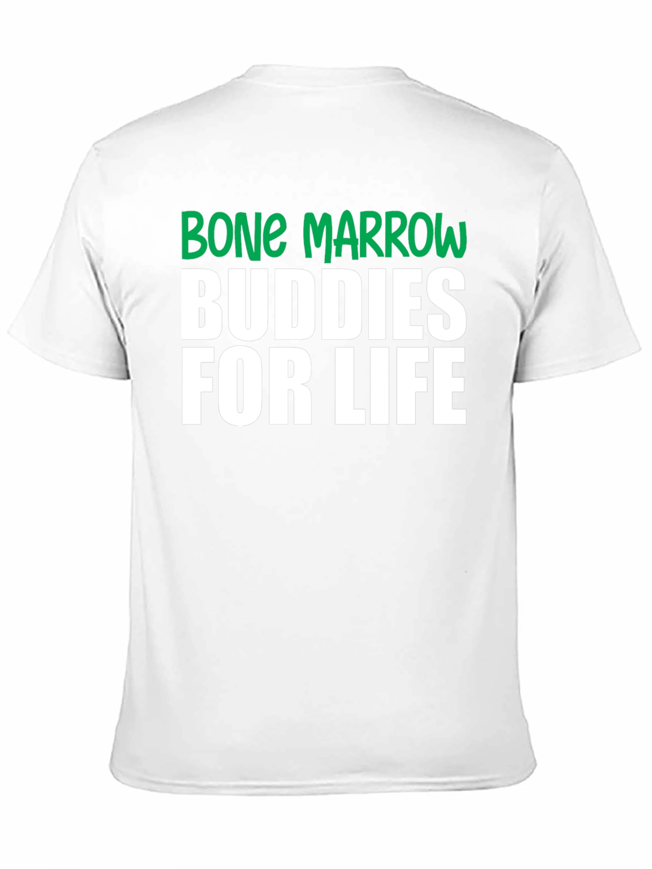 Camiseta Negra Bone Marrow Buddies For Life