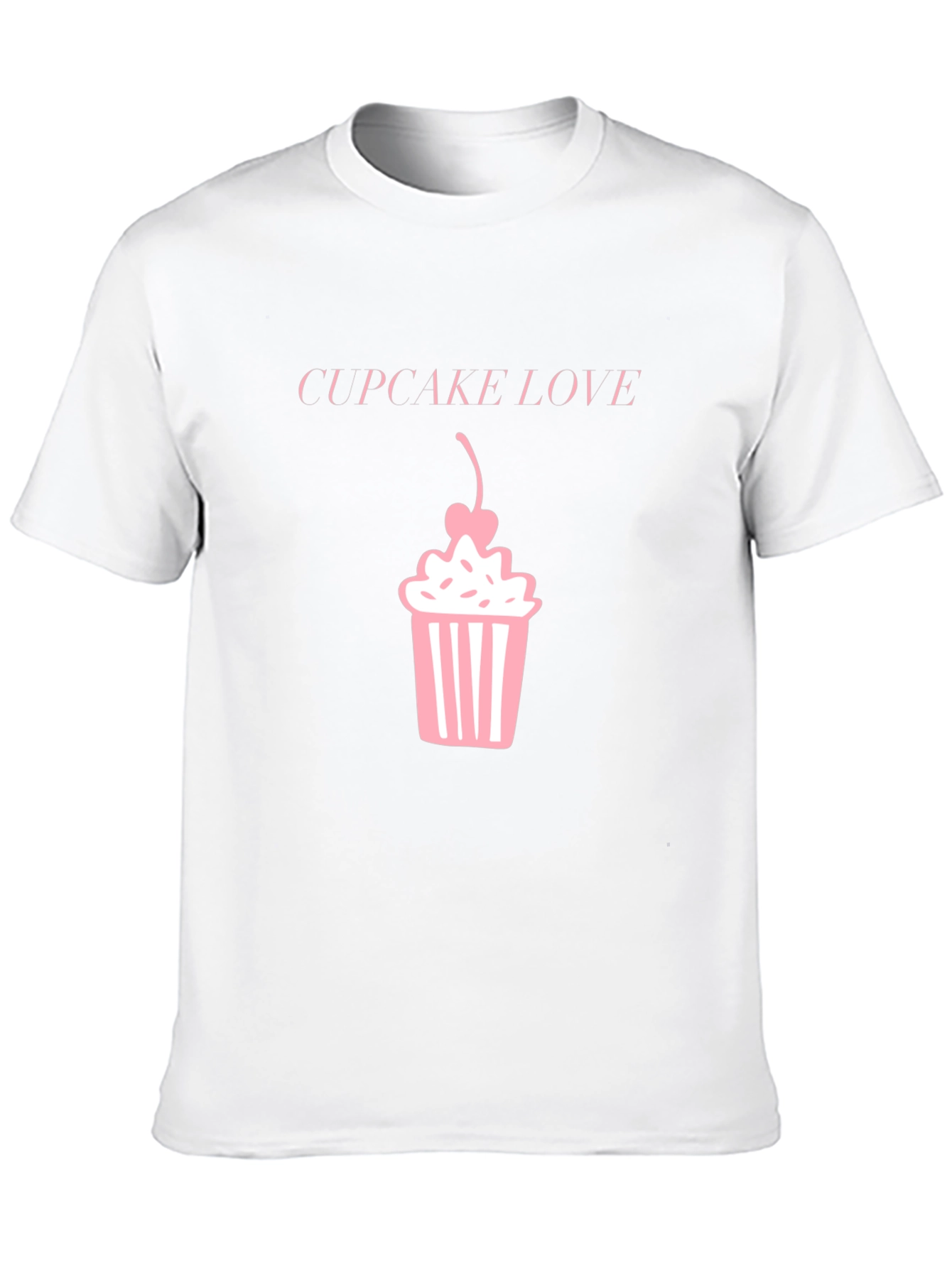 Camiseta Negra Cupcake Love