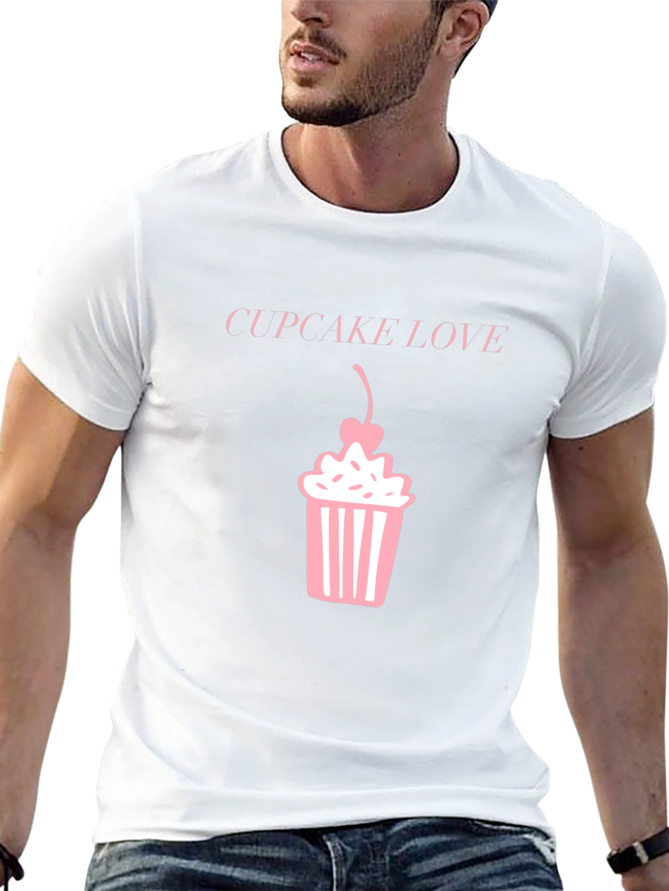 Camiseta Negra Cupcake Love