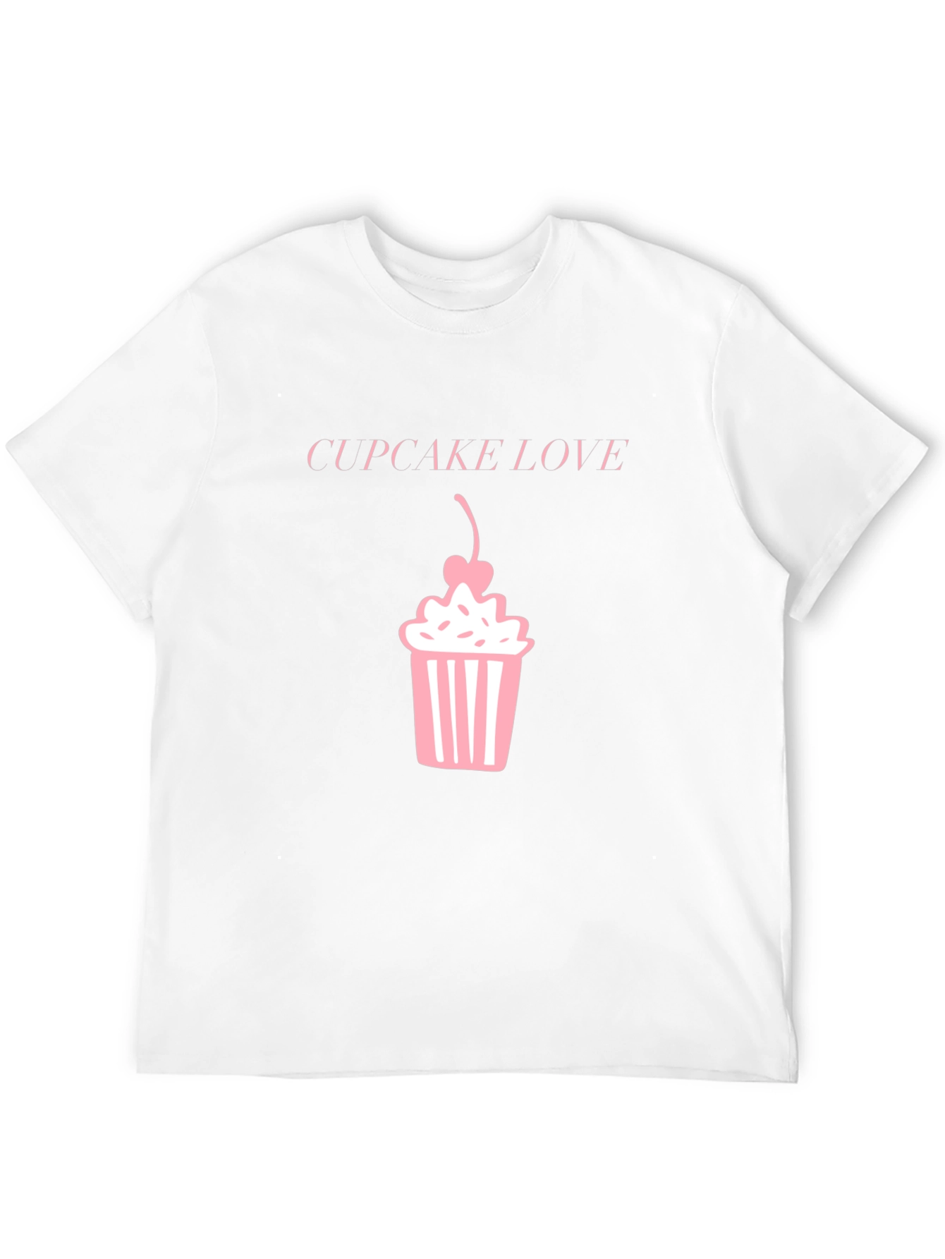 Camiseta Negra Cupcake Love