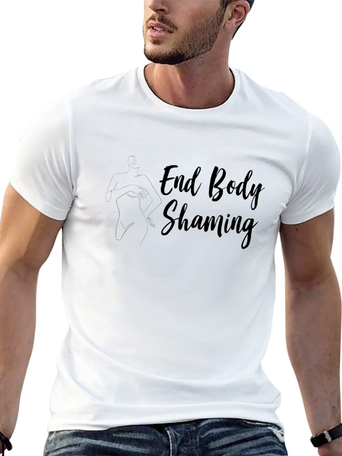 Camiseta Negra: Fin al Body Shaming