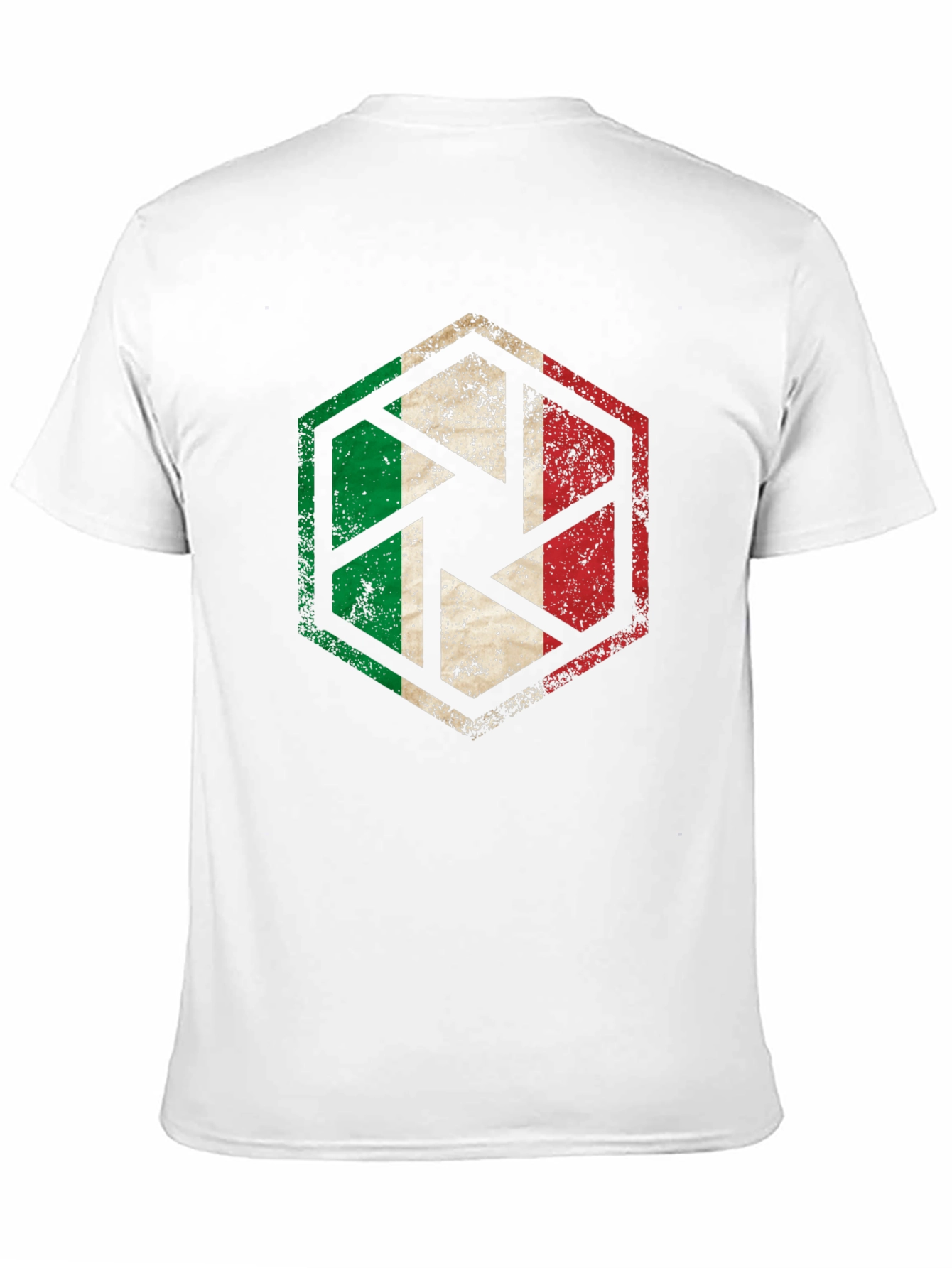 Camiseta Negra Diseño Italia Fotografía