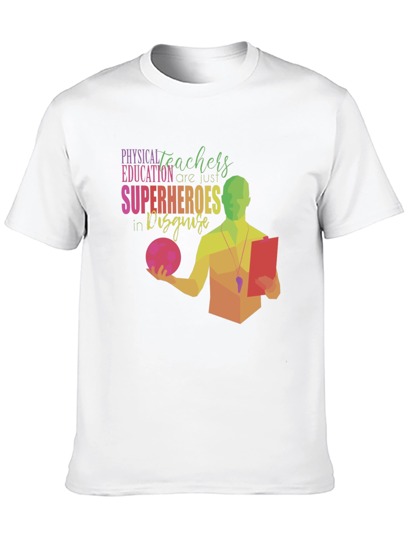 Camiseta Negra: Héroes de Educación Física