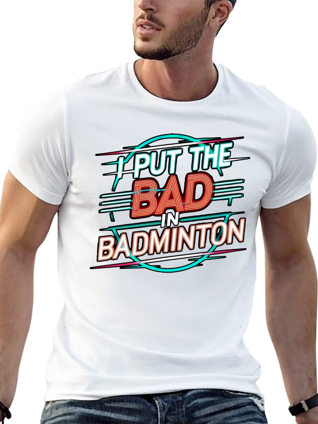 Camiseta Negra Bad Badminton