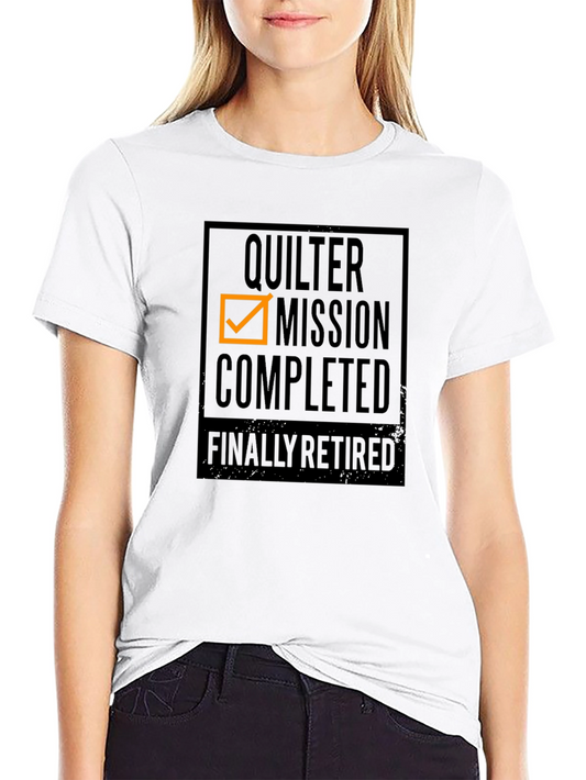 Camiseta Negra: Misión de Quilter Cumplida ¡Finalmente Retirado!