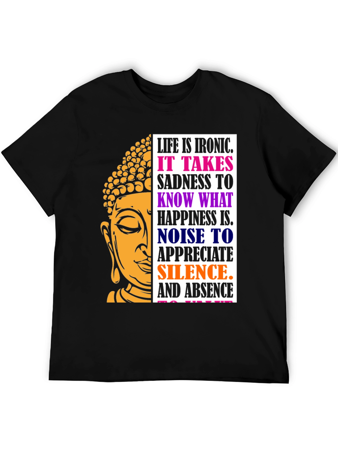 Camiseta Buda Irónica para Hombre