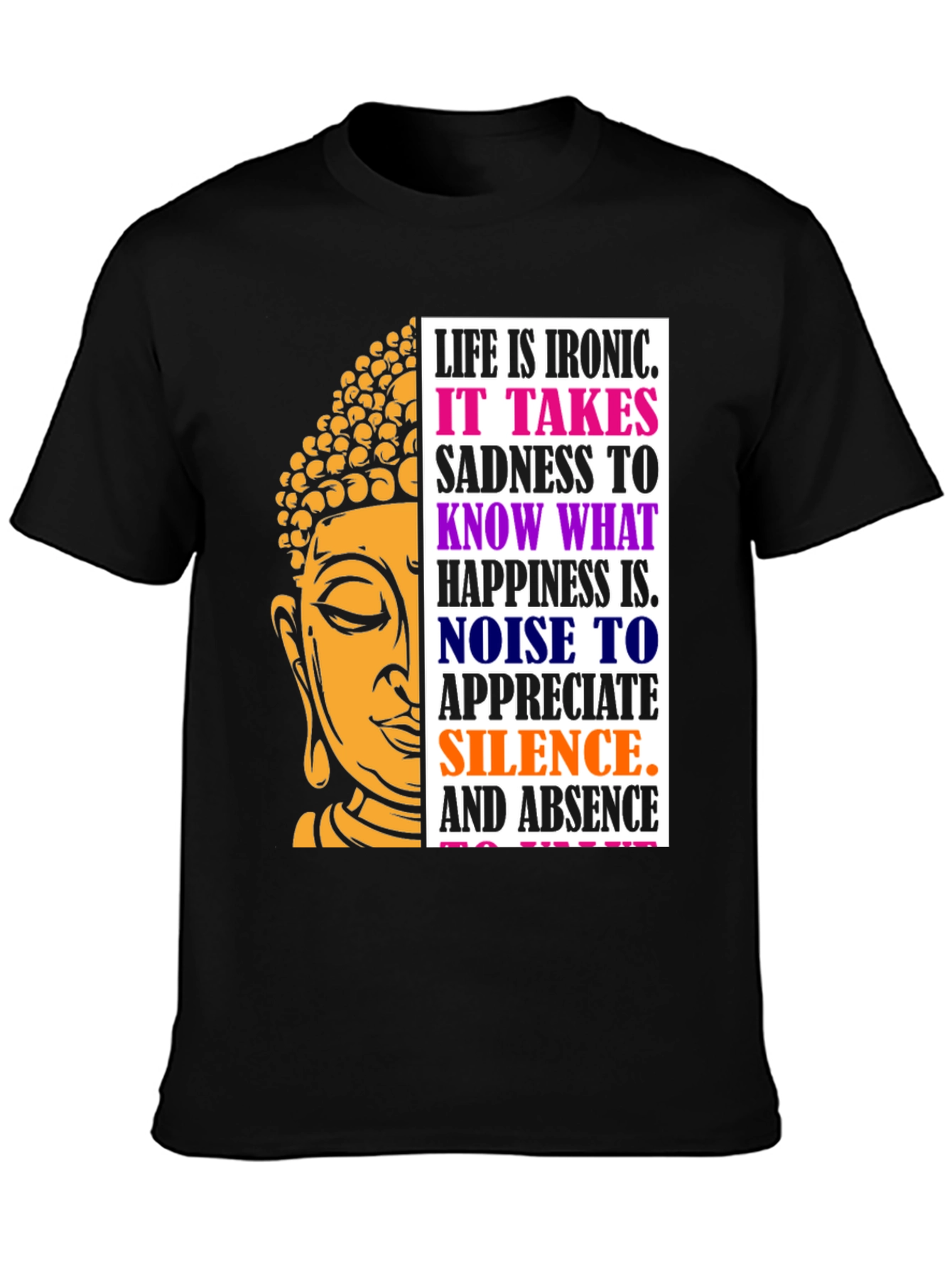 Camiseta Buda Irónica para Hombre