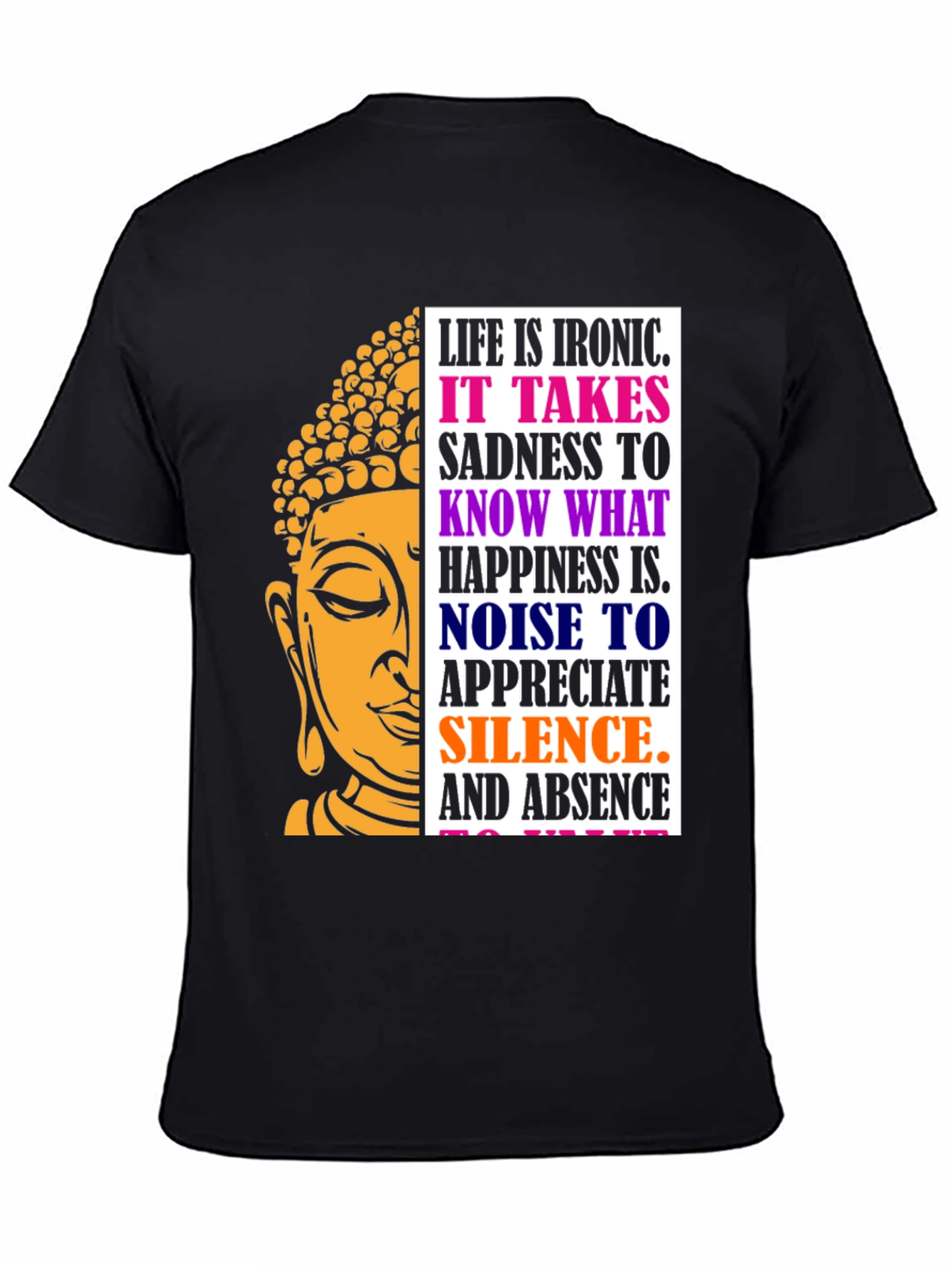 Camiseta Buda Irónica para Hombre