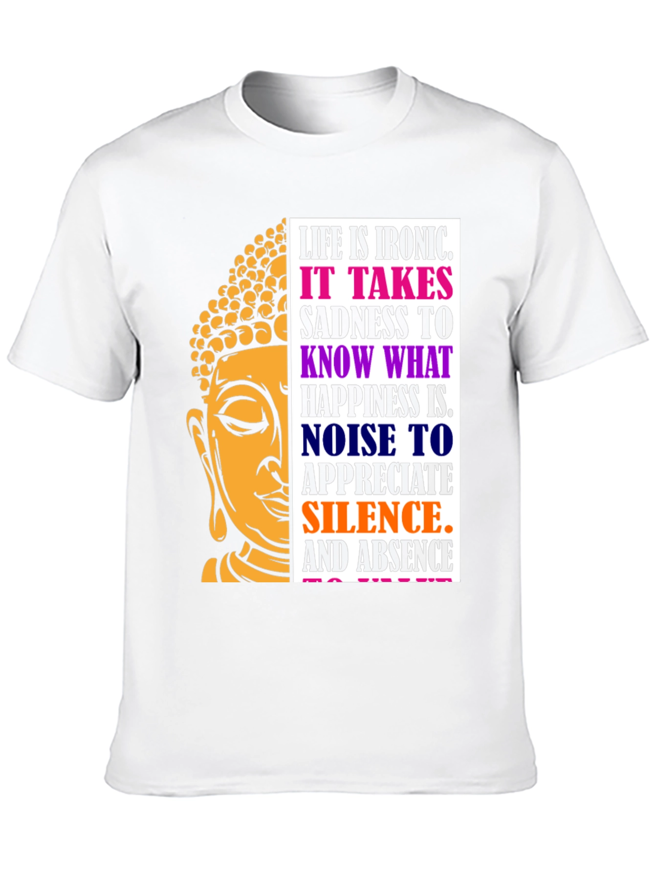 Camiseta Buda Irónica para Hombre