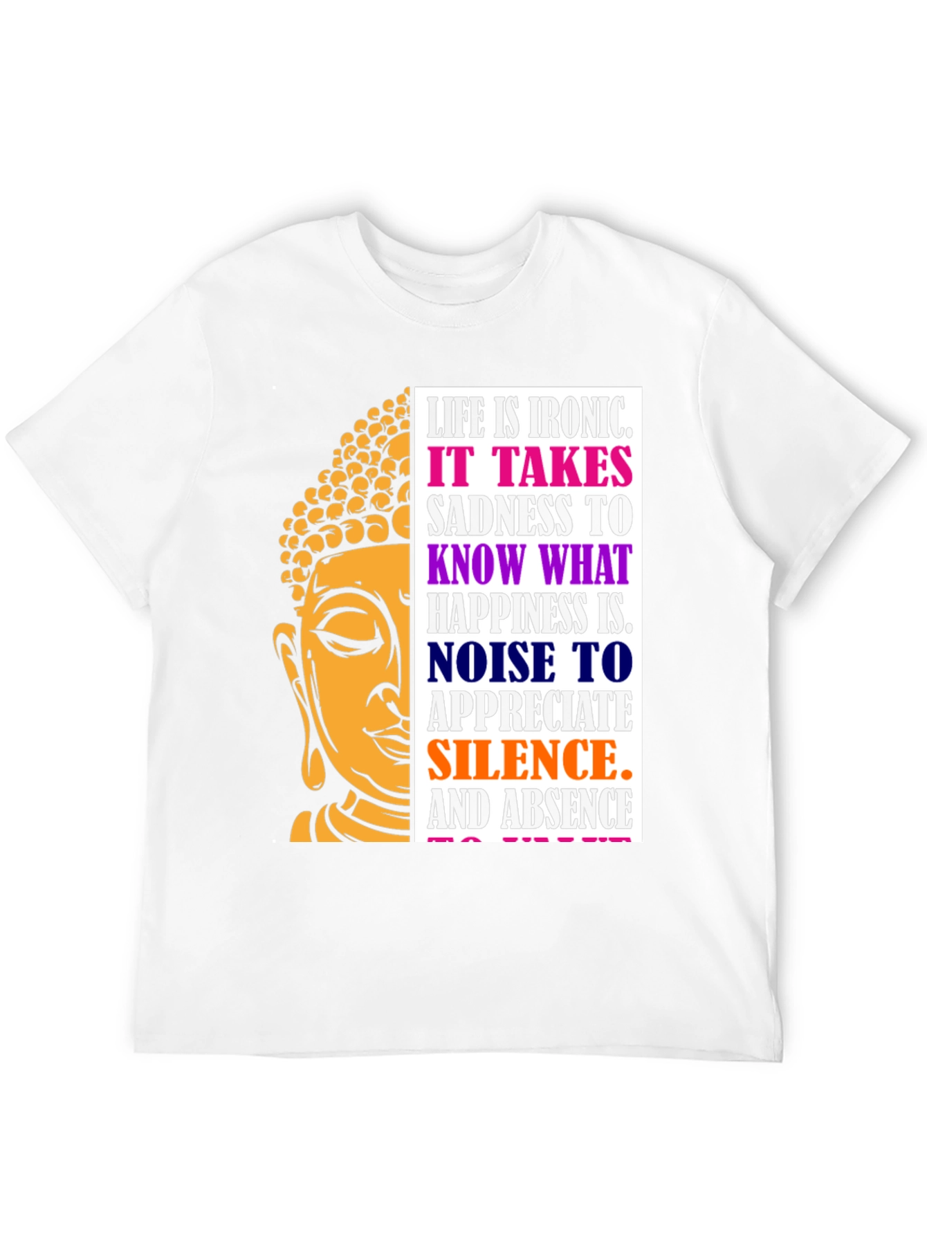 Camiseta Buda Irónica para Hombre