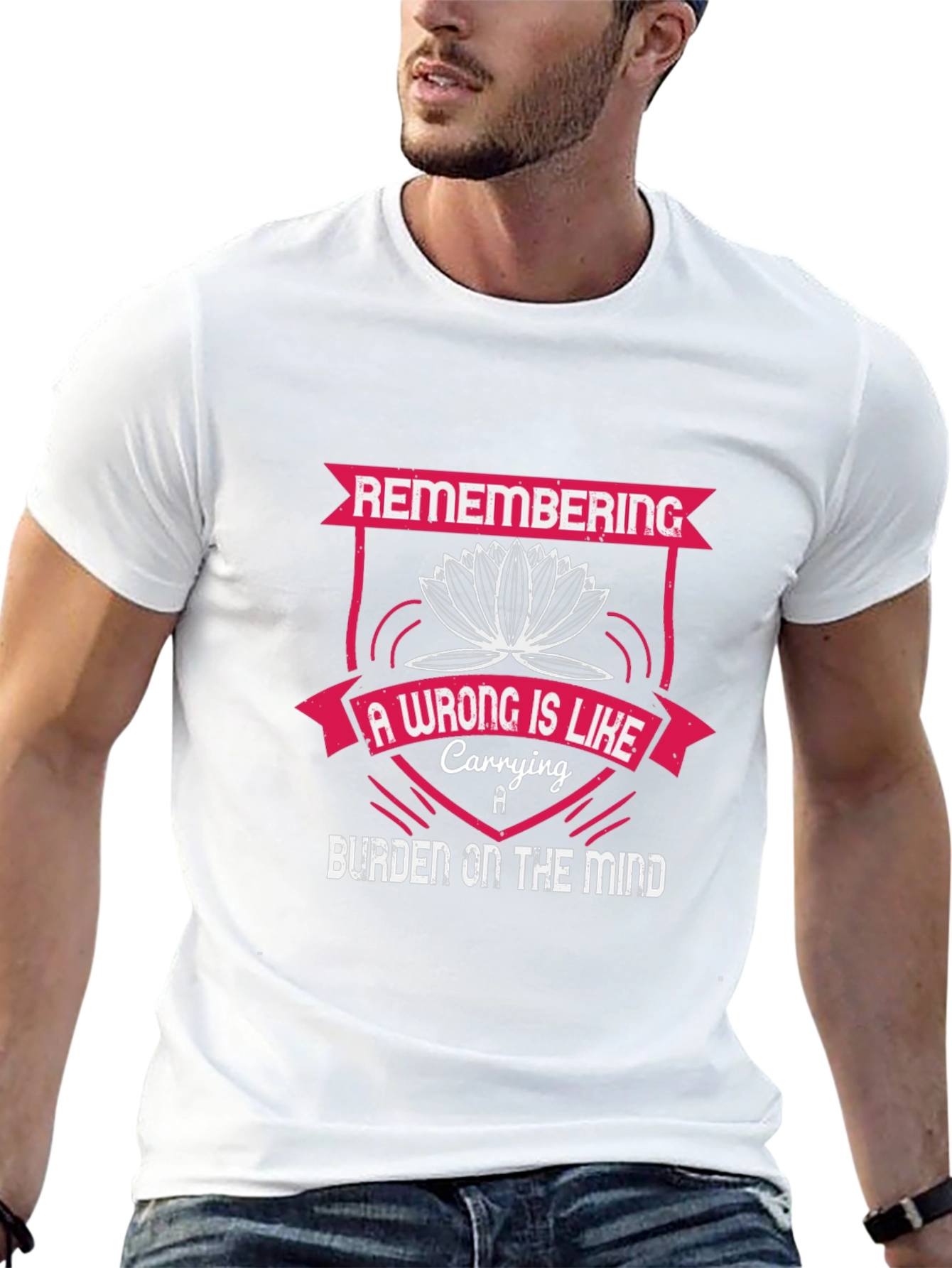 Camiseta Negra con Diseño Motivacional
