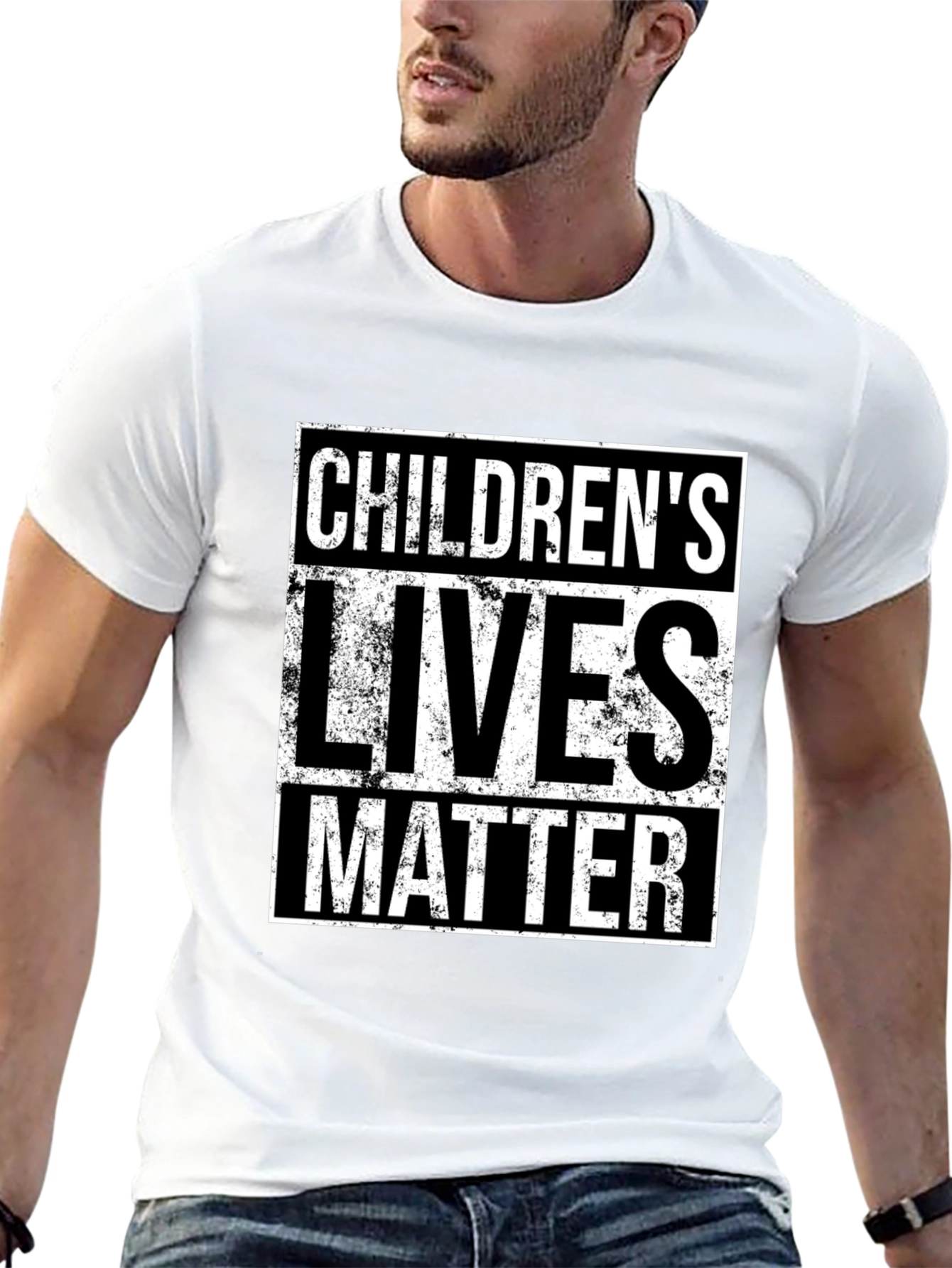 Camiseta Negra: Childrens Lives Matter