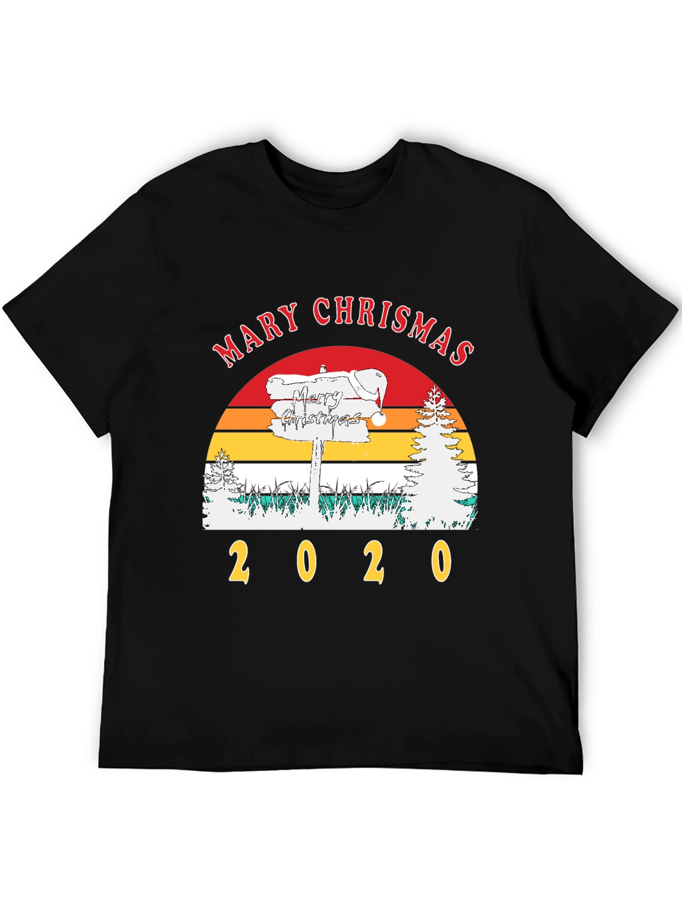 Camiseta Navideña Mary Chrismas 2020