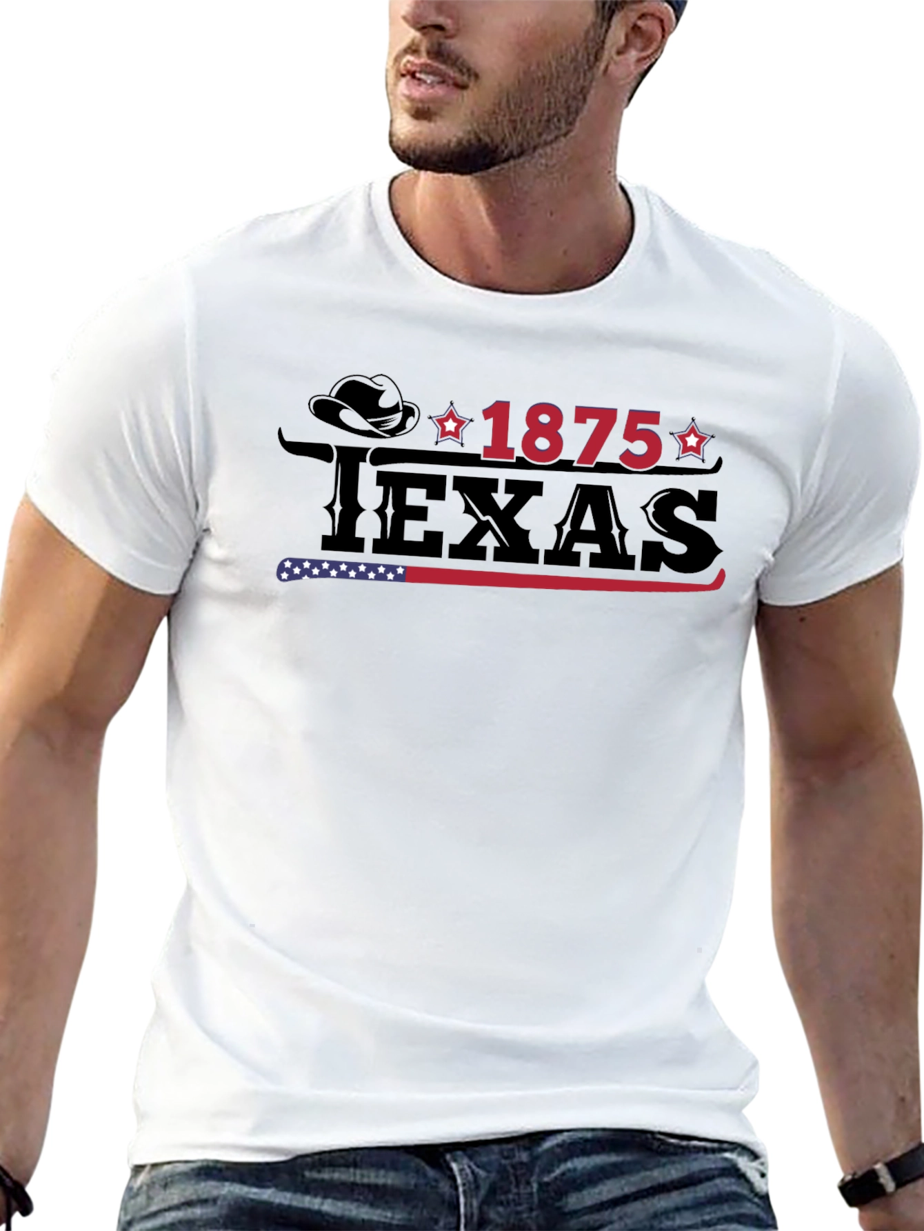 Camiseta Negra Texas 1875