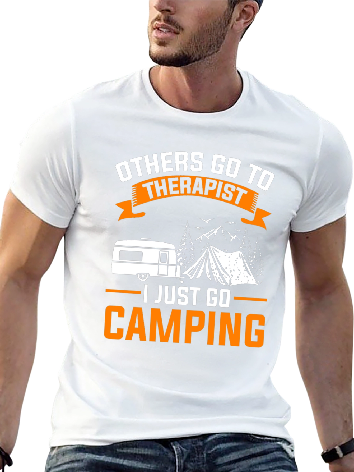Camiseta Camping Terapia