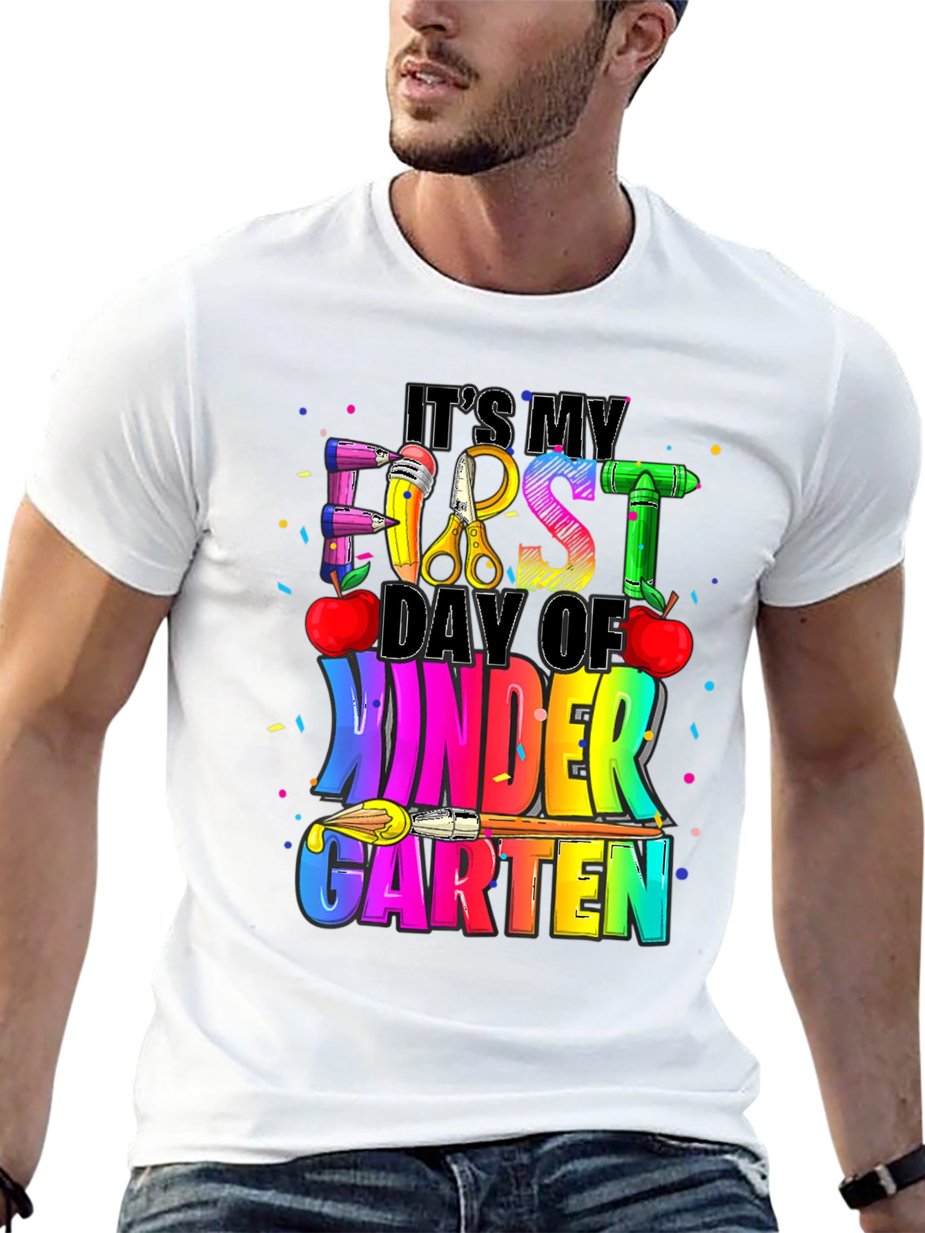 Camiseta Infantil Mi Primer Día de Kinder