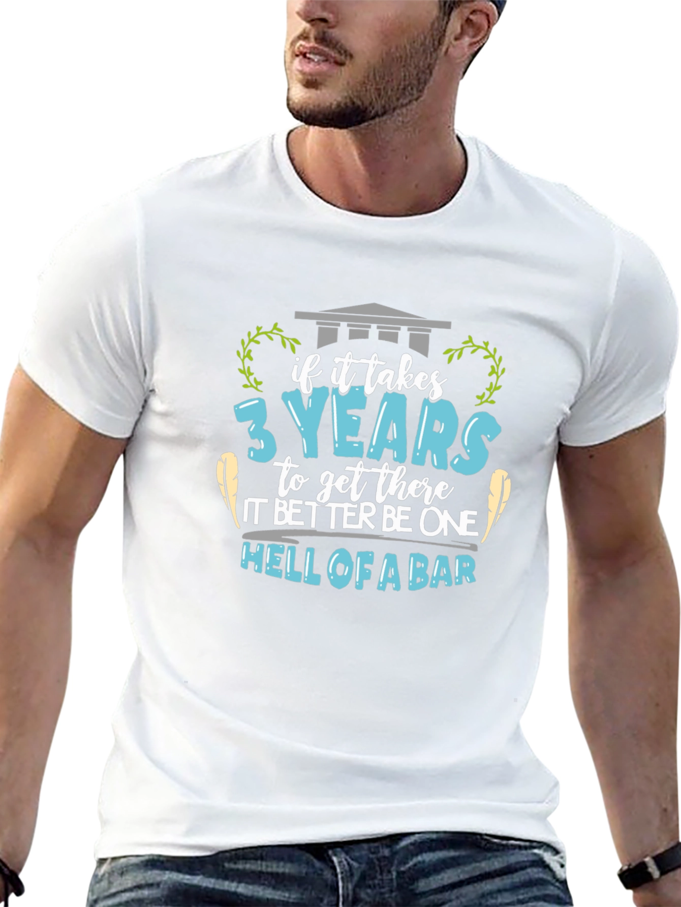 Camiseta Negra 3 Años Bar