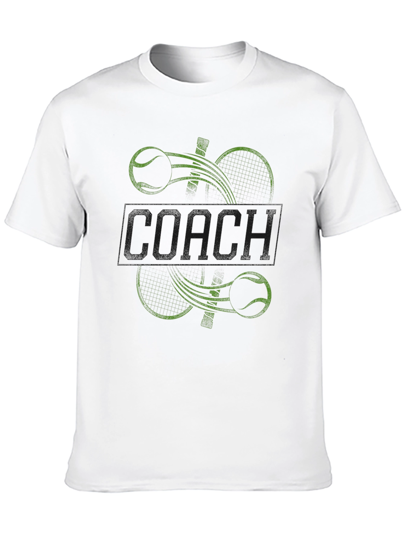 Camiseta Negra de Tenis para Entrenador