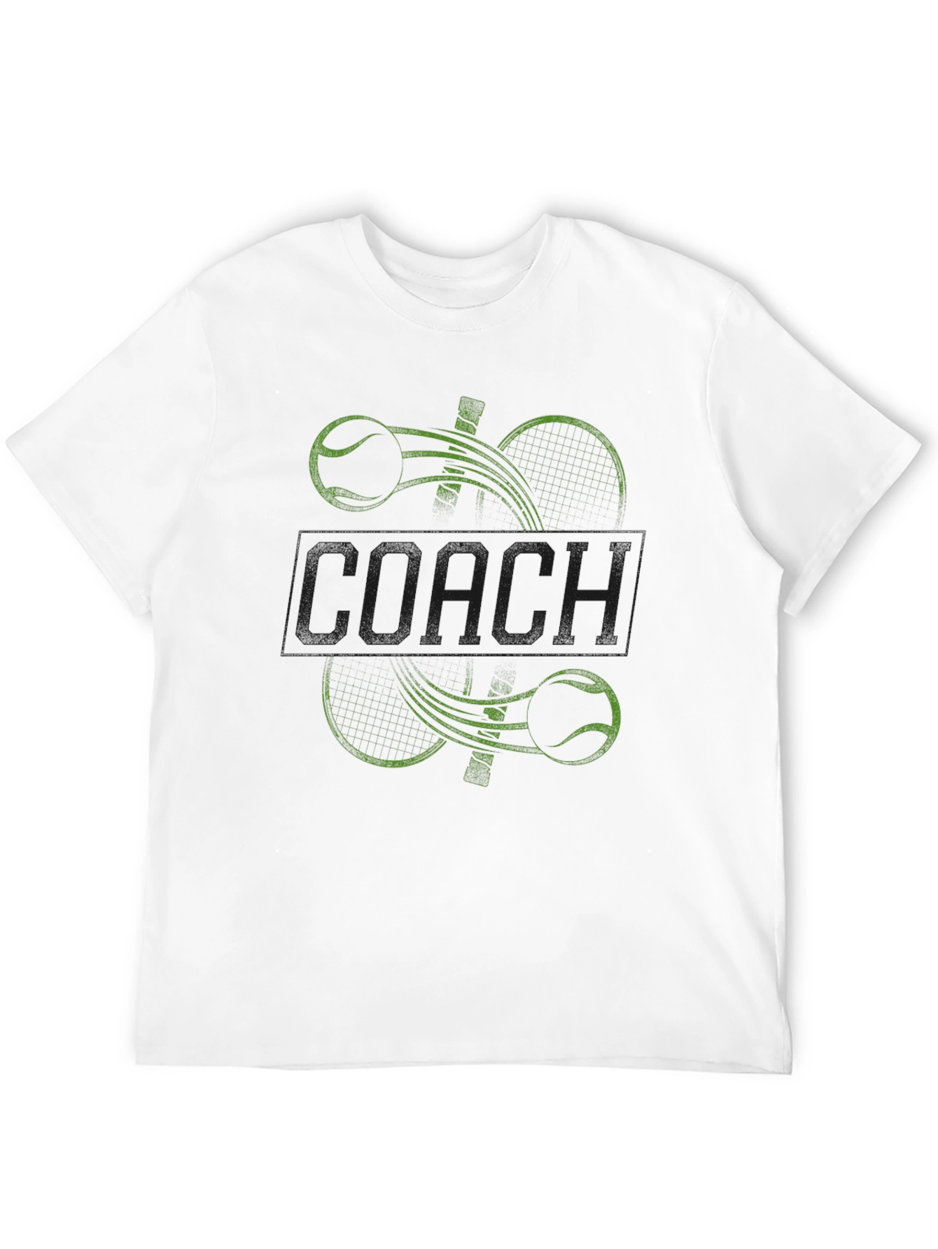 Camiseta Negra de Tenis para Entrenador