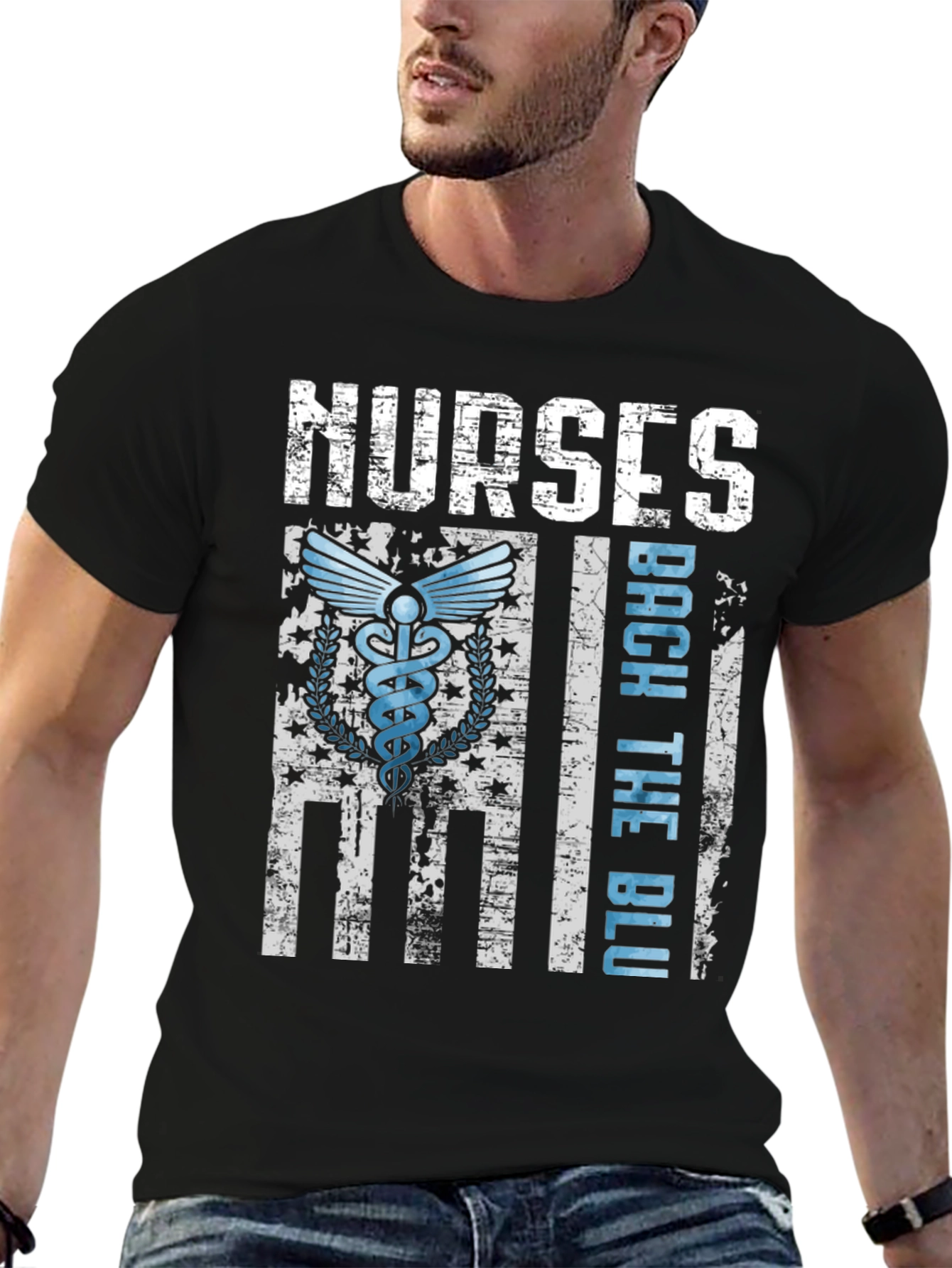 Camiseta enfermeras Back the Blue