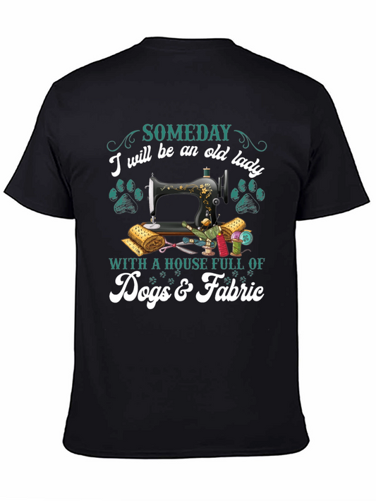 Camiseta Negra Algún Día Seré Una Anciana