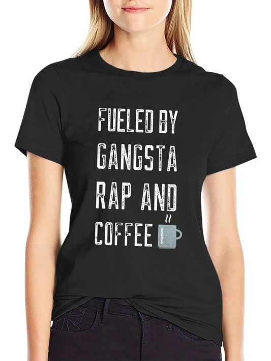 Camiseta Gangsta Rap y Café