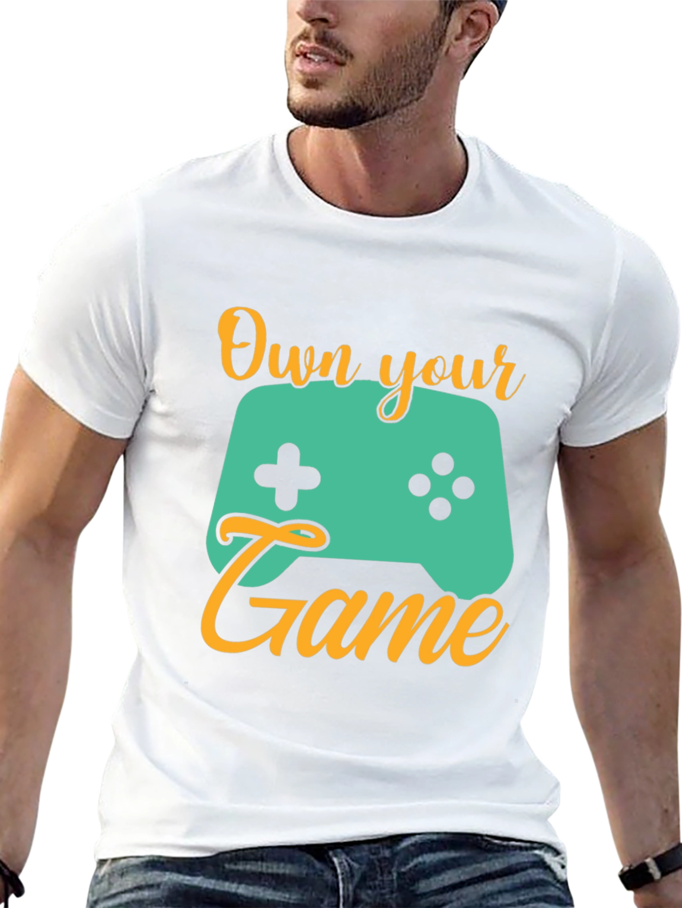 Camiseta Negra Own Your Game