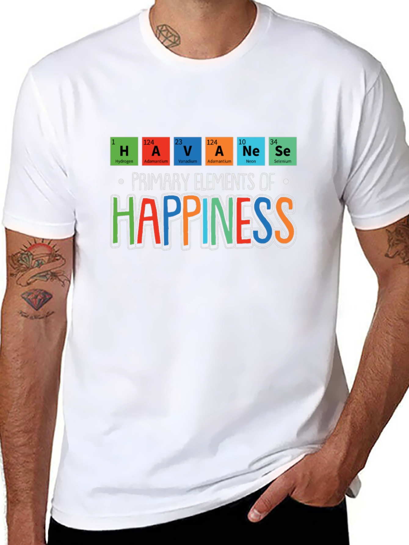 Camiseta Elementos de la Felicidad