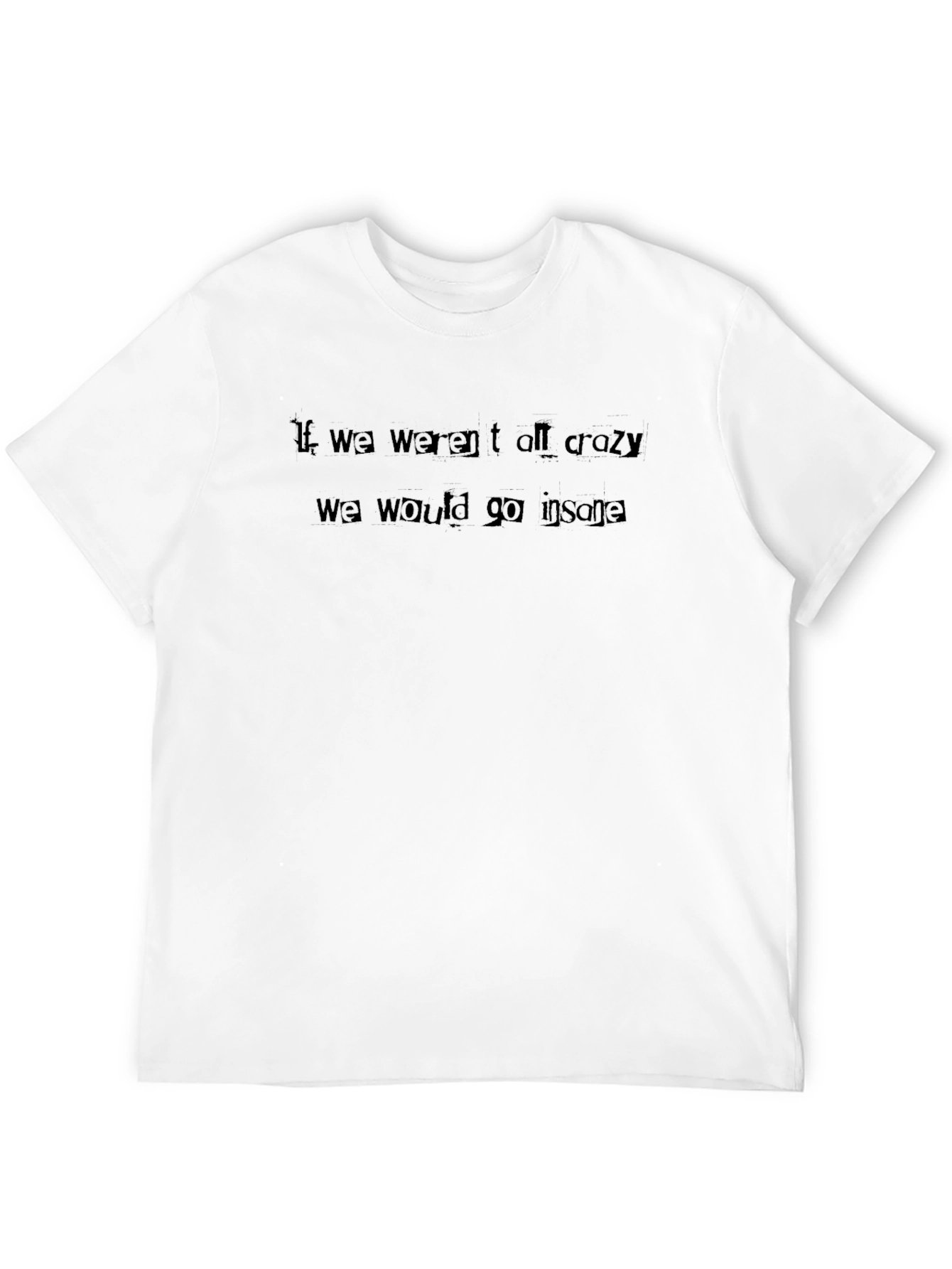 Camiseta Negra con Frase Inspiradora